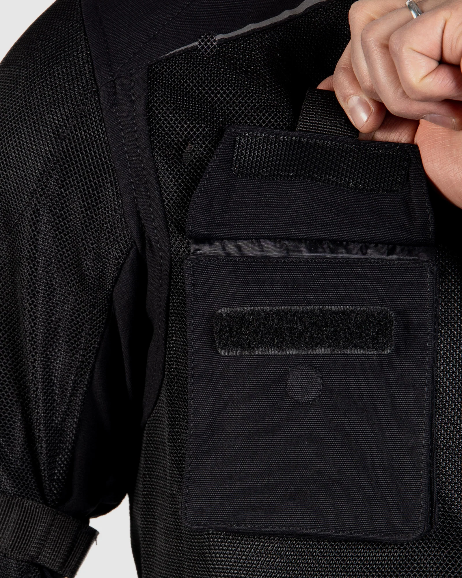Brutale Motorcycle Jacket Black - Image 4