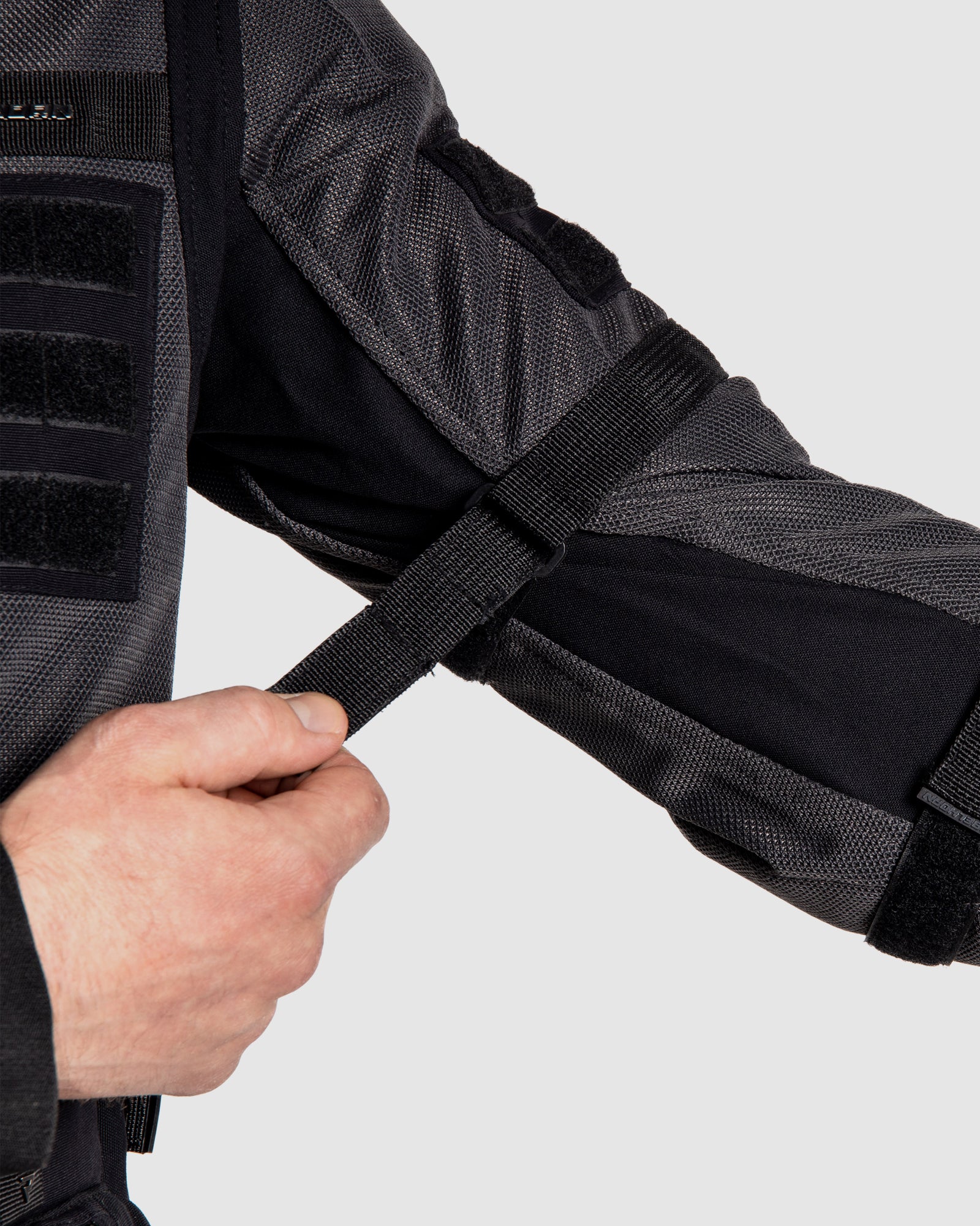 Brutale Motorcycle Jacket Dark Grey - Image 6