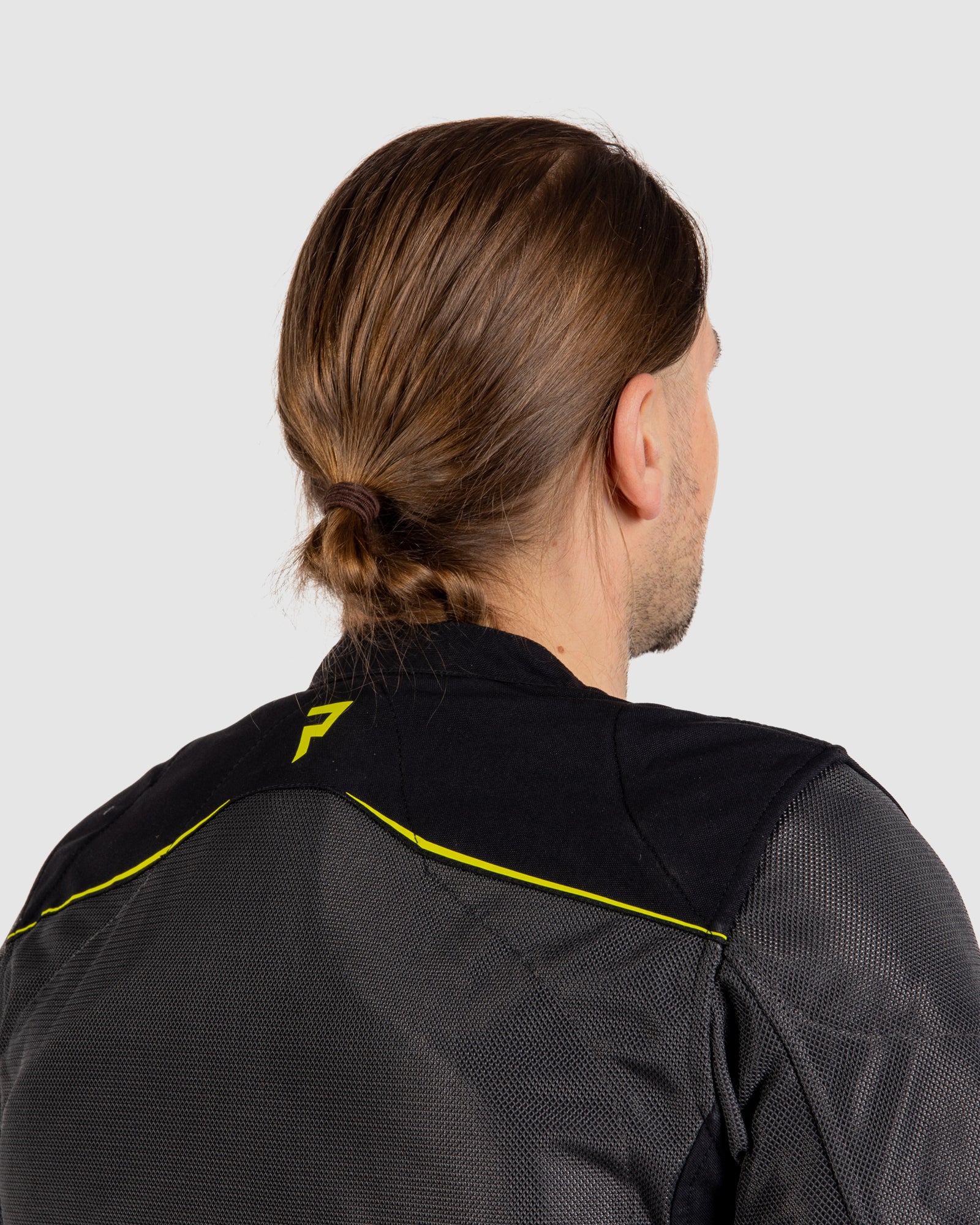 Brutale Motorcycle Jacket Dark Grey - Image 8