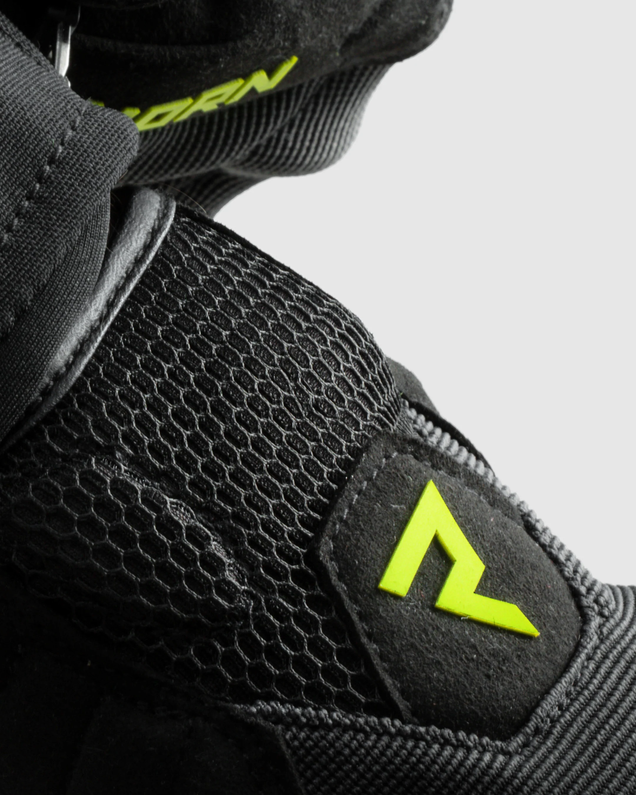 Core Motorcycle Gloves Fluo Yellow - Image 10