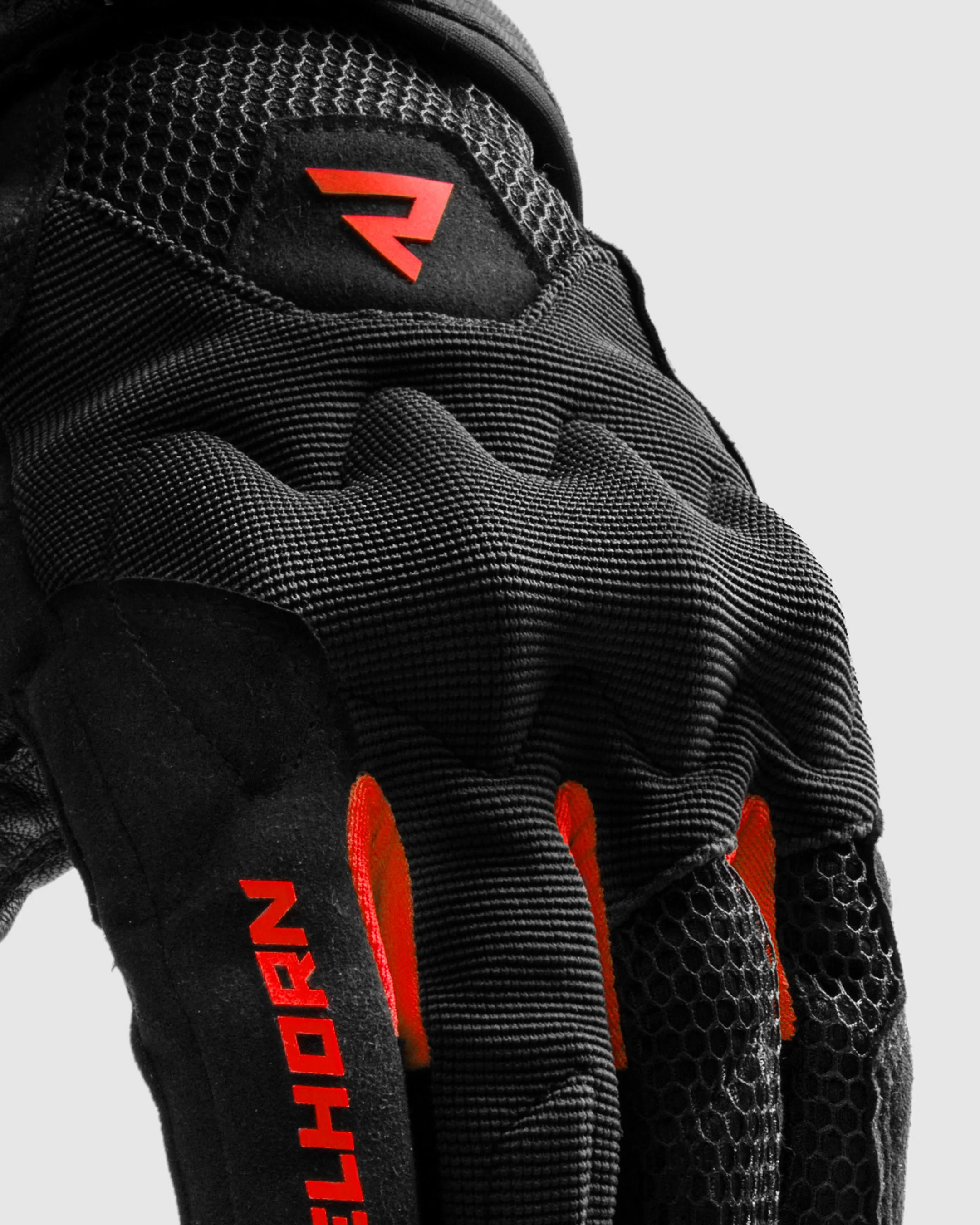 Core Motorcycle Gloves Red - Image 8