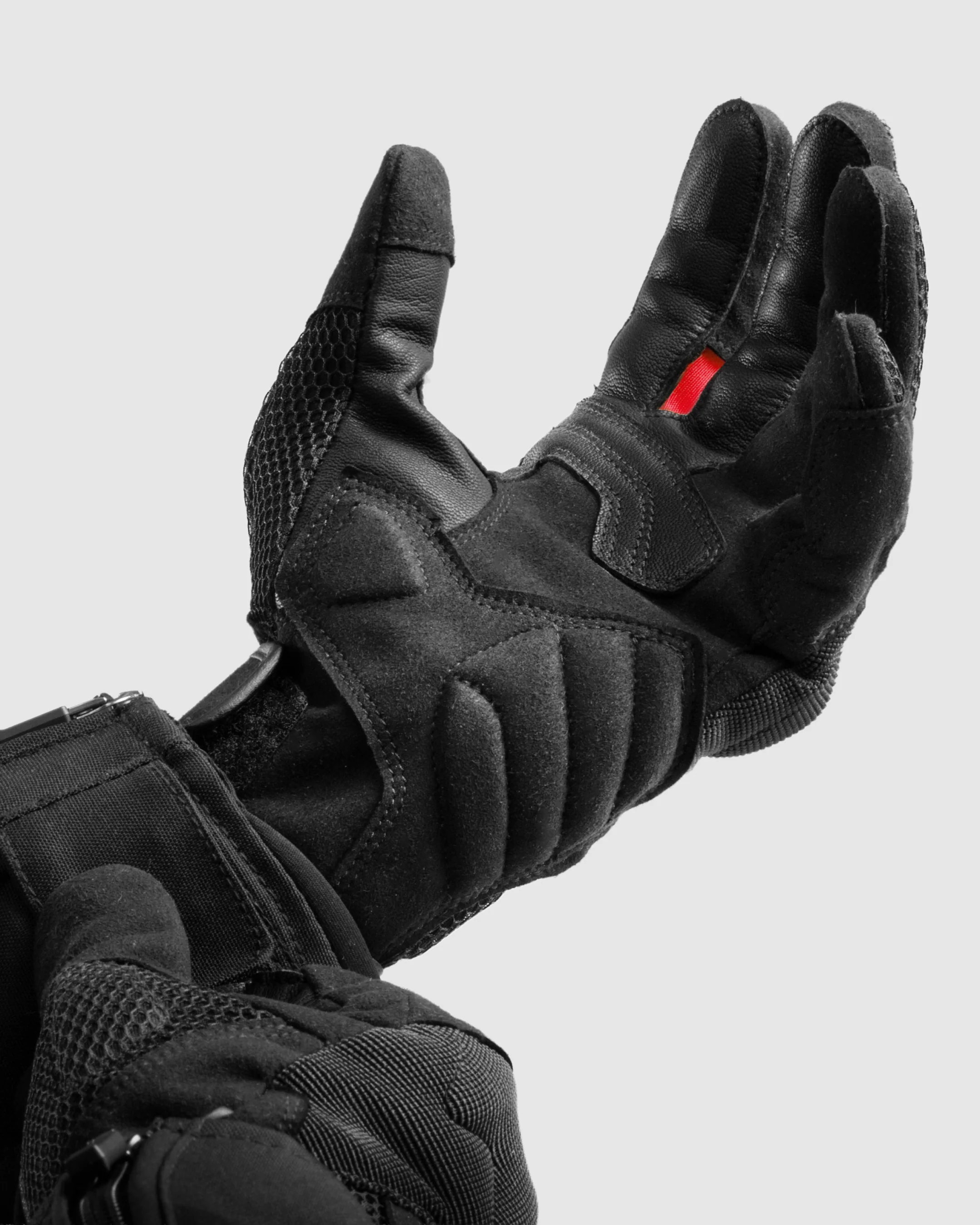 Core Motorcycle Gloves Red - Image 9
