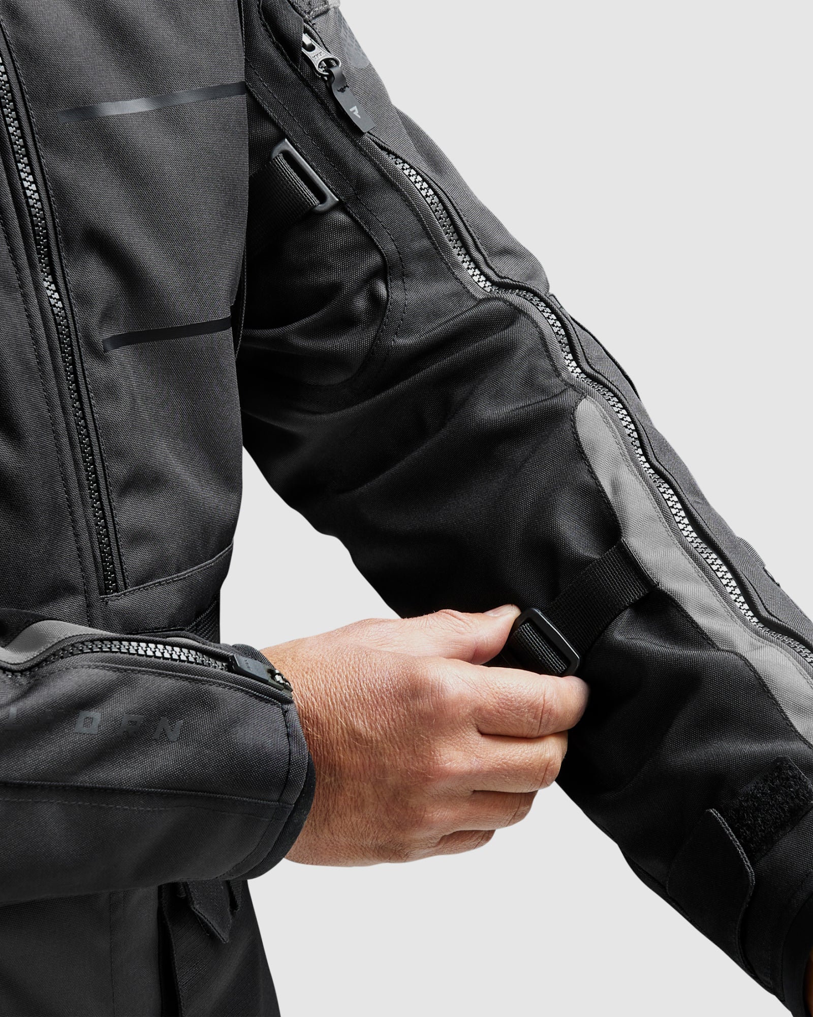 Cubby V Motorcycle Jacket Black - Image 8