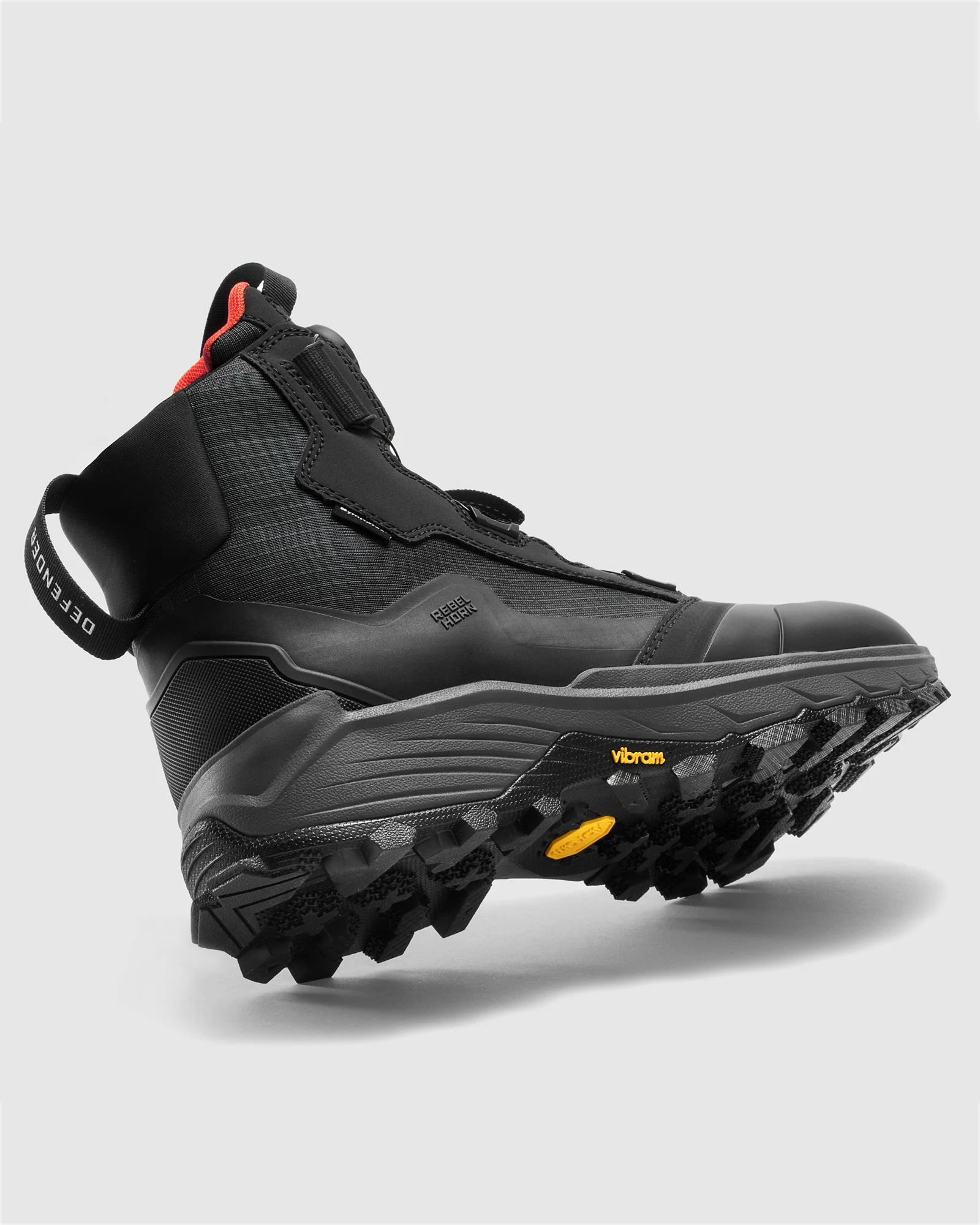 Defender Motorcycle Boots Black - Image 4