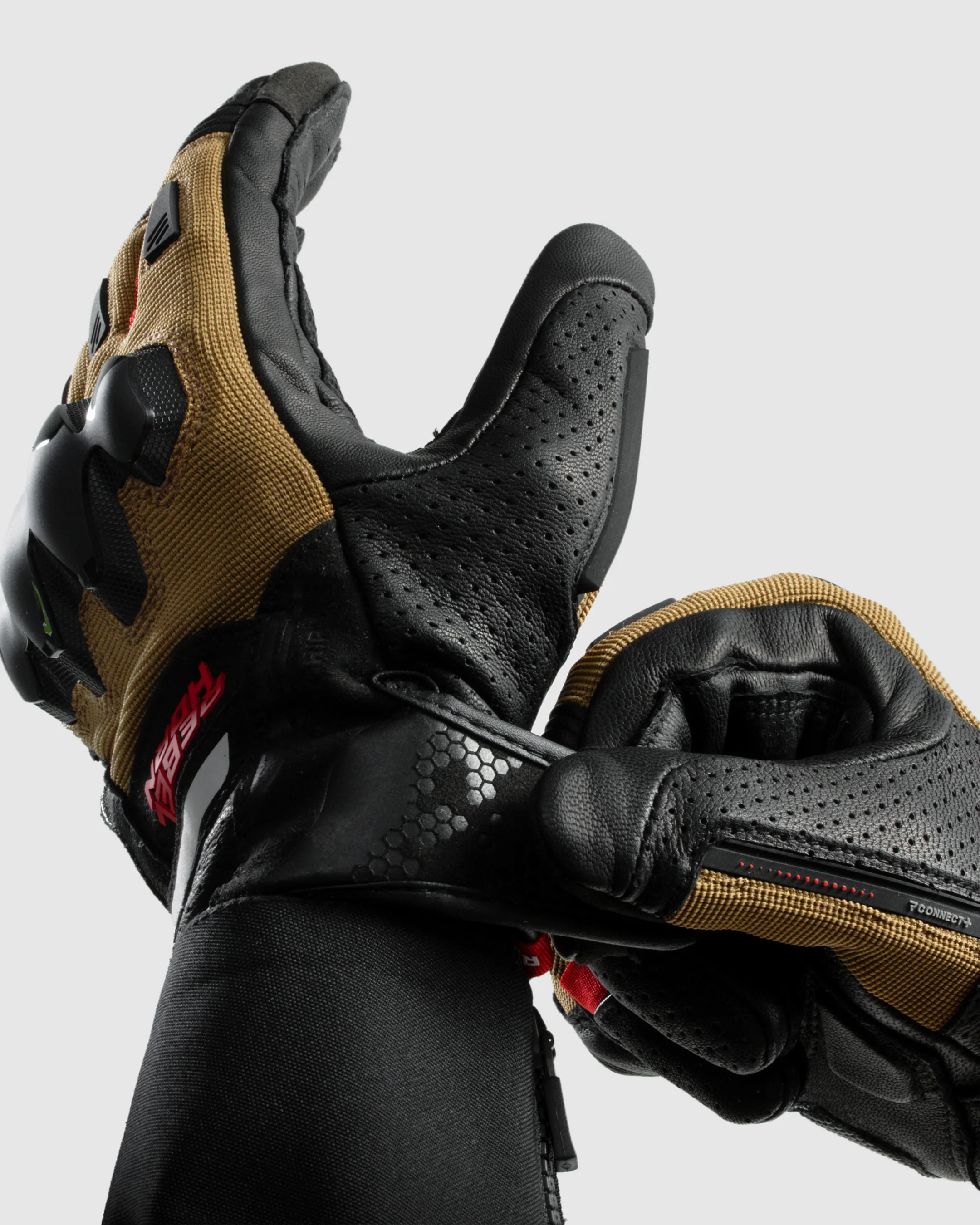Defender Motorcycle Gloves Desert - Image 11