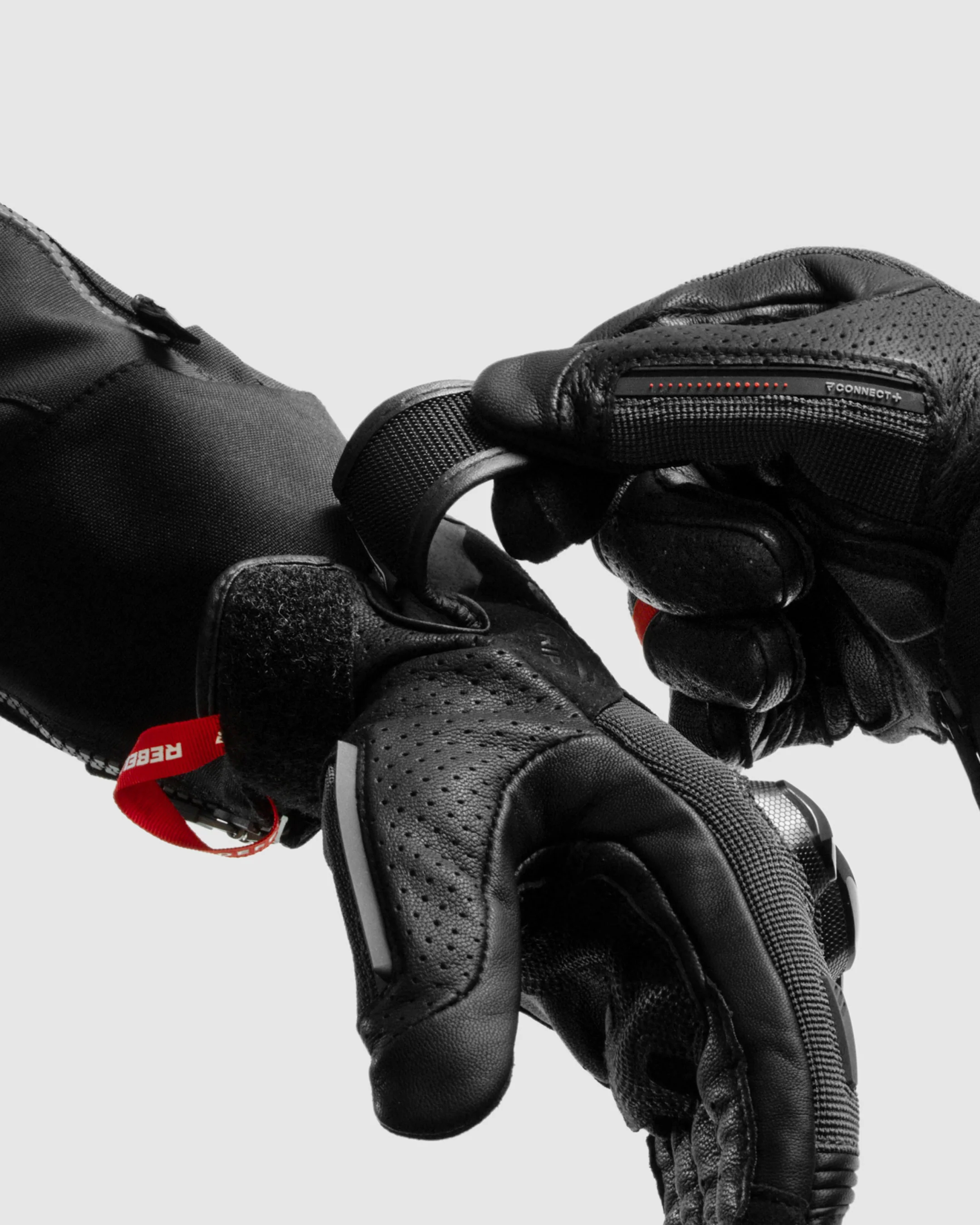 Defender Motorcycle Gloves Red - Image 5