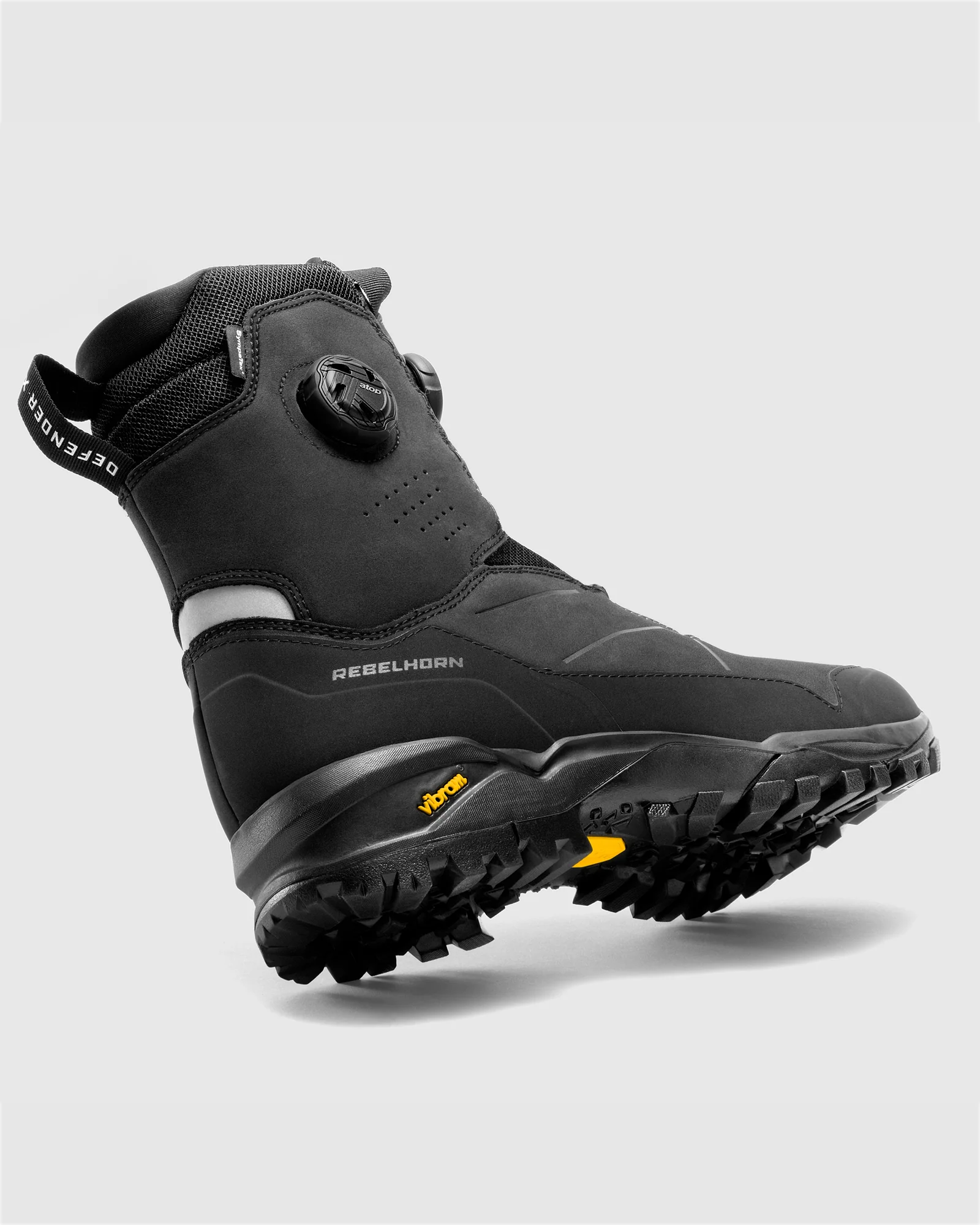 Defender X Motorcycle Boots Black - Image 4