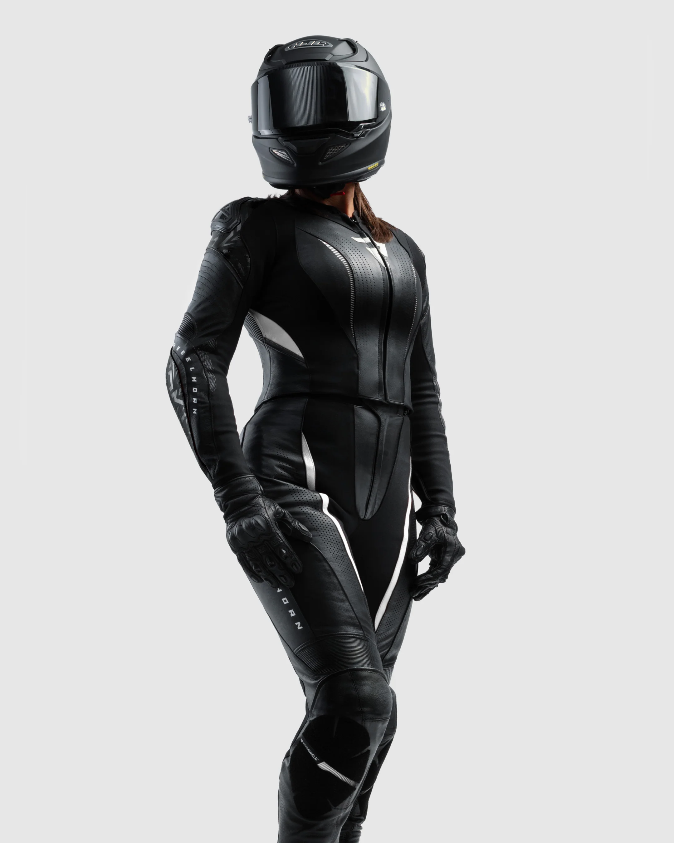 Diva RS Women’s Motorcycle Jacket White - Image 13