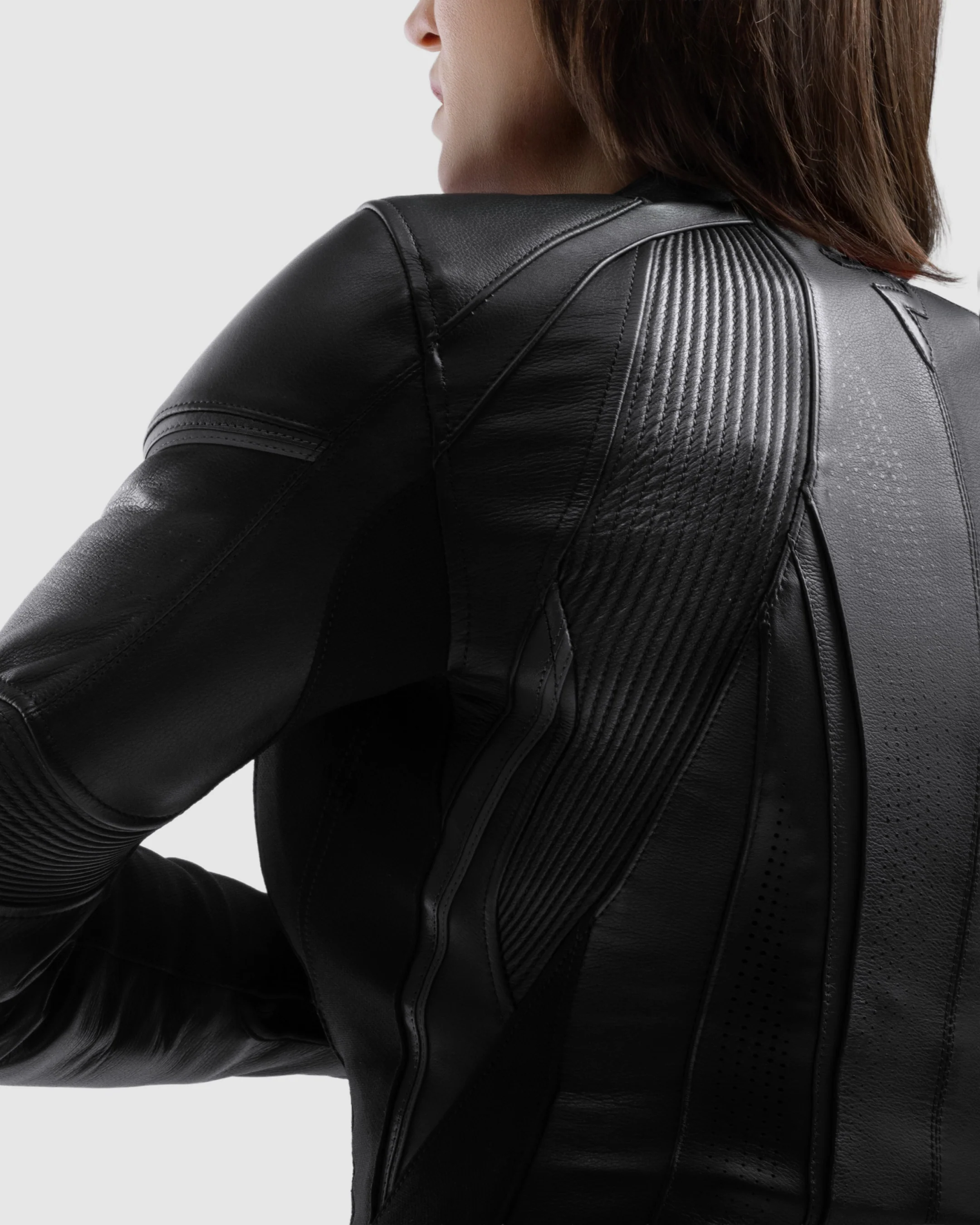 Diva ST Women’s Motorcycle Jacket Black - Image 8