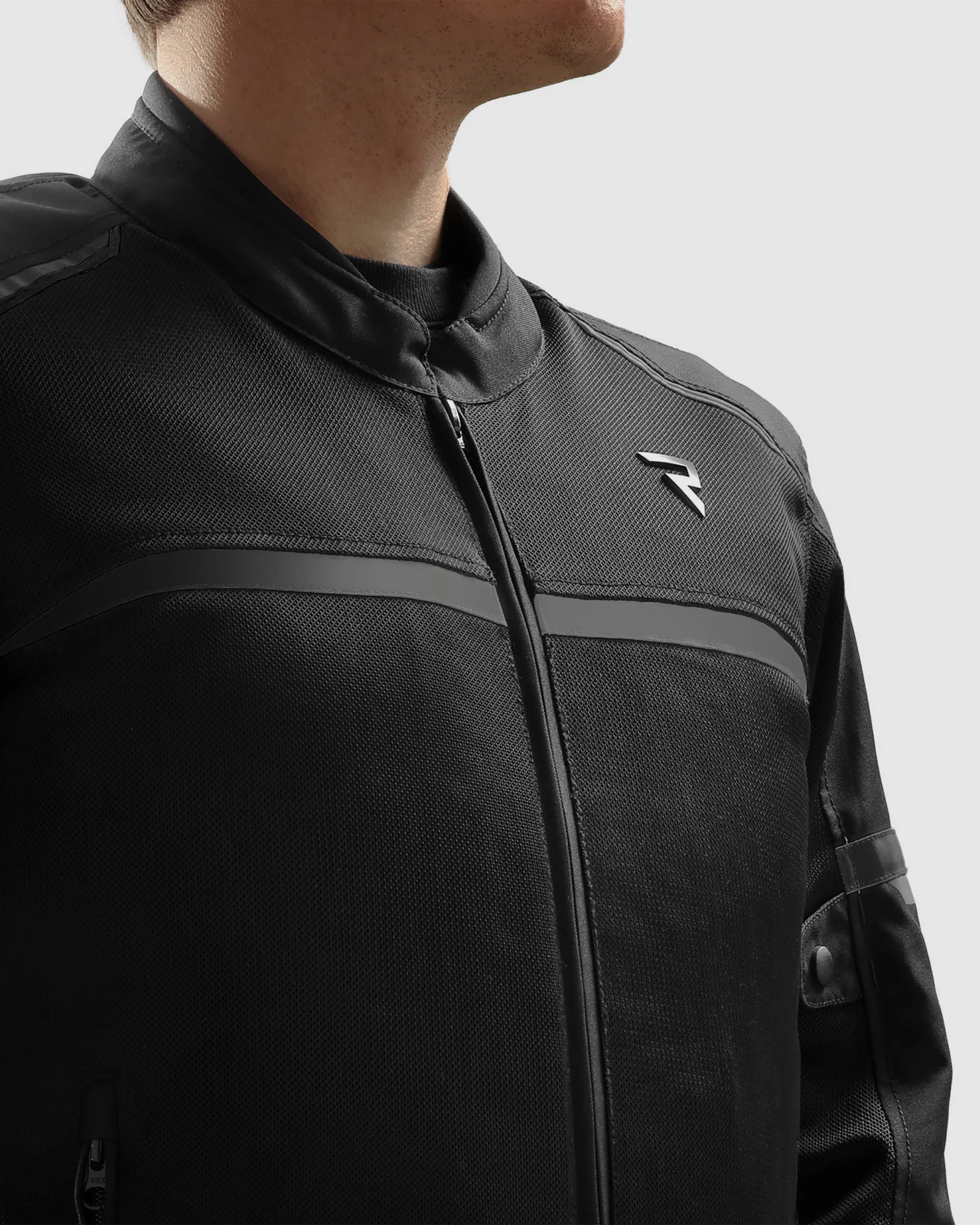 Echo Motorcycle Jacket Black - Image 4