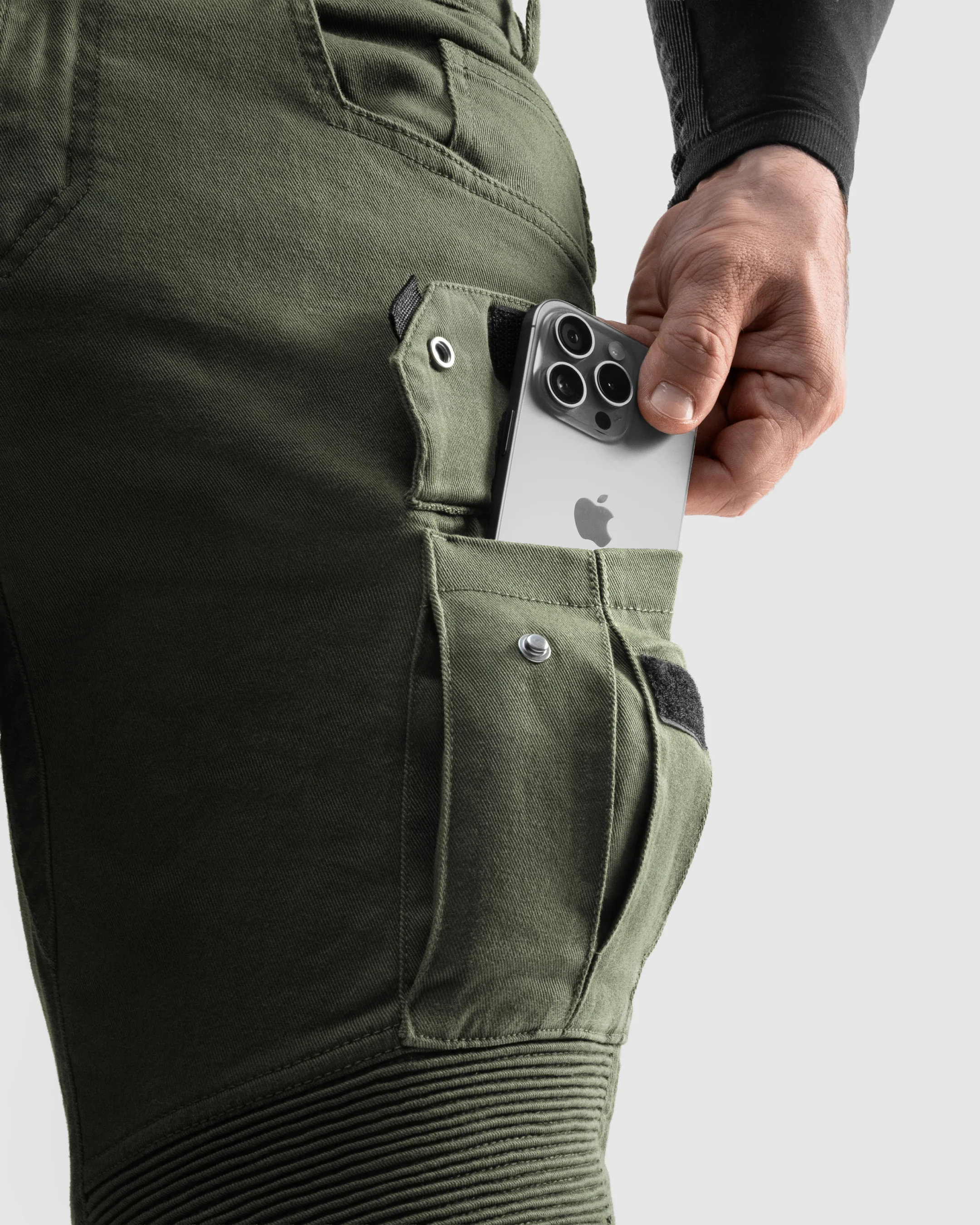 Faster Motorcycle Jeans Green - Image 4