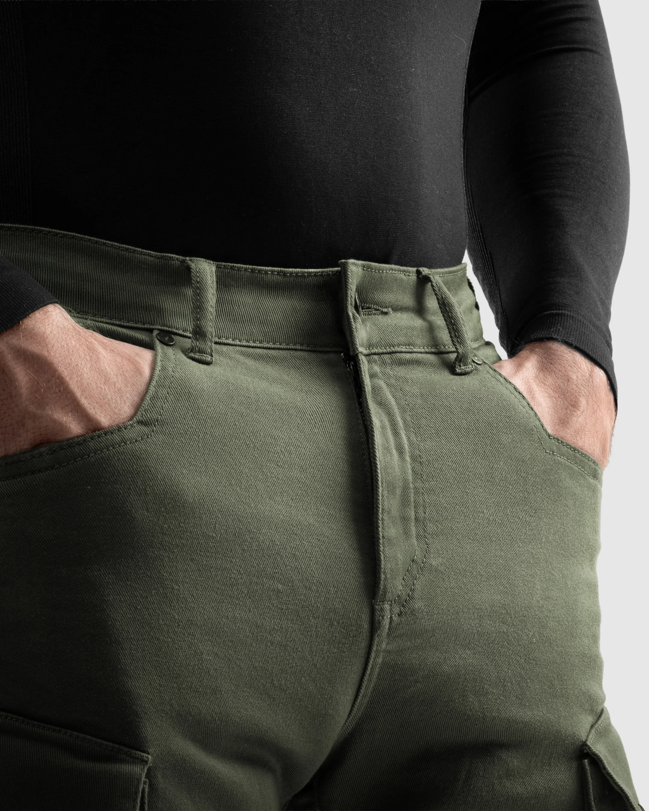 Faster Motorcycle Jeans Green - Image 8