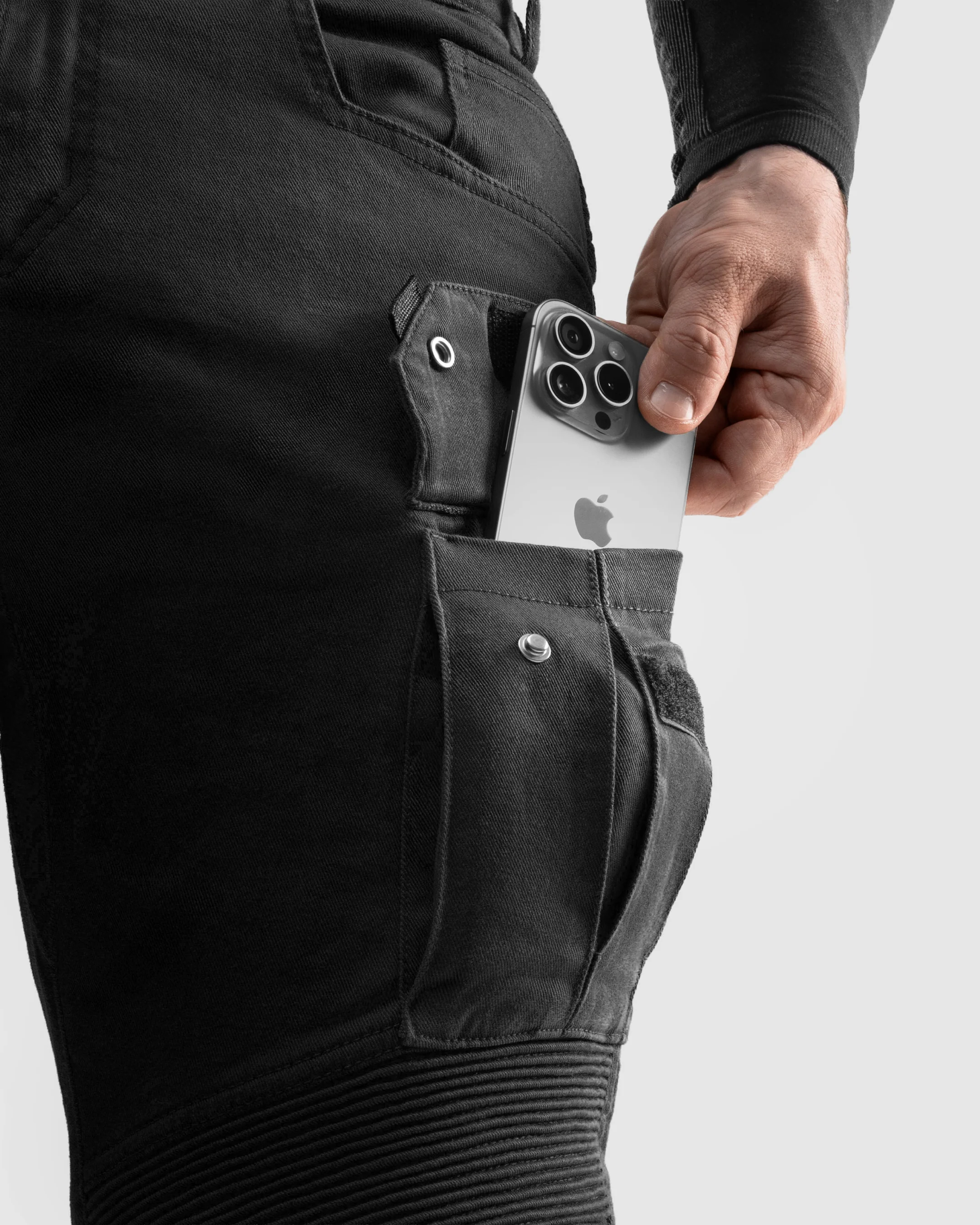 Faster Motorcycle Jeans Black - Image 4
