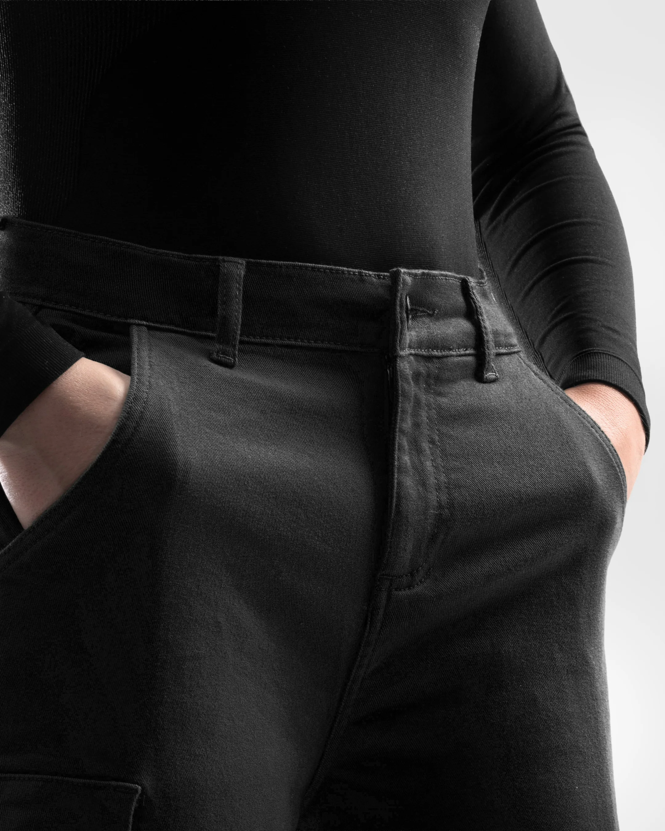 Faster Women’s Motorcycle Jeans Black - Image 8