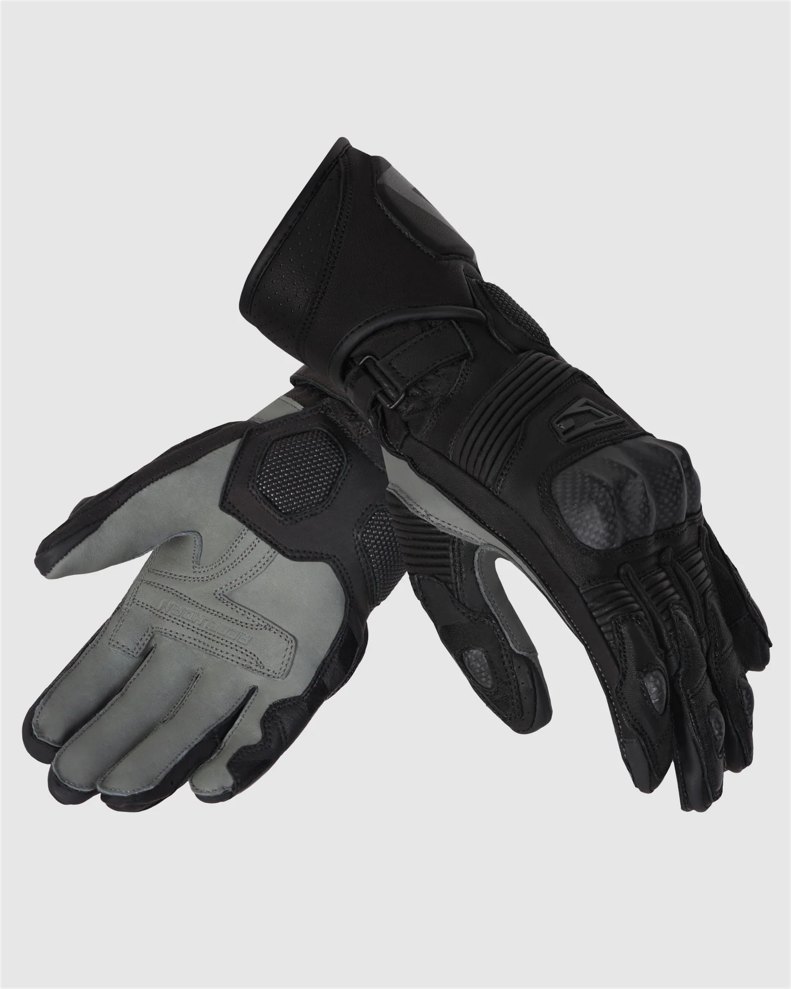 Fighter Motorcycle Gloves Black