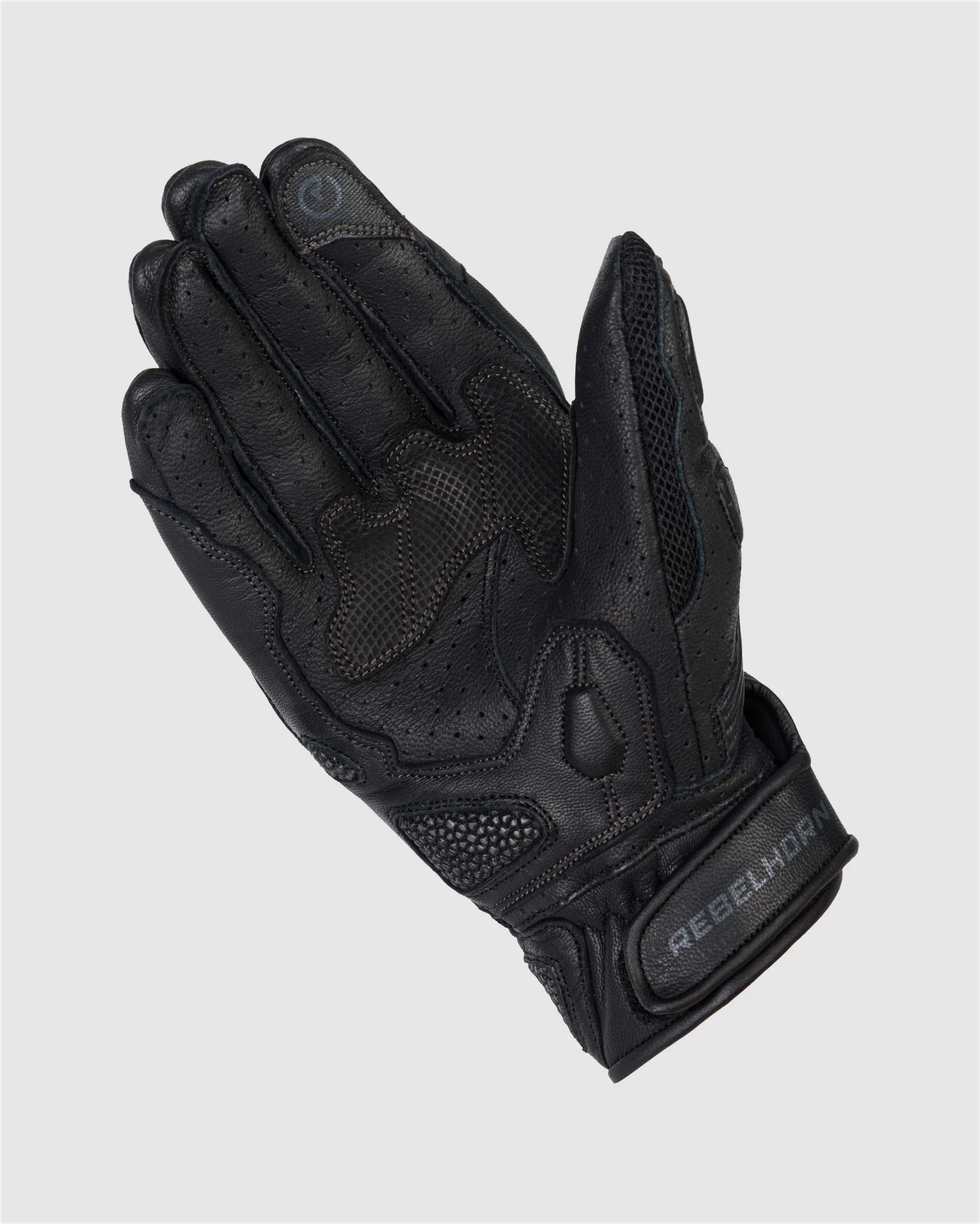 Flux II Women's Motorcycle Gloves Black - Image 3