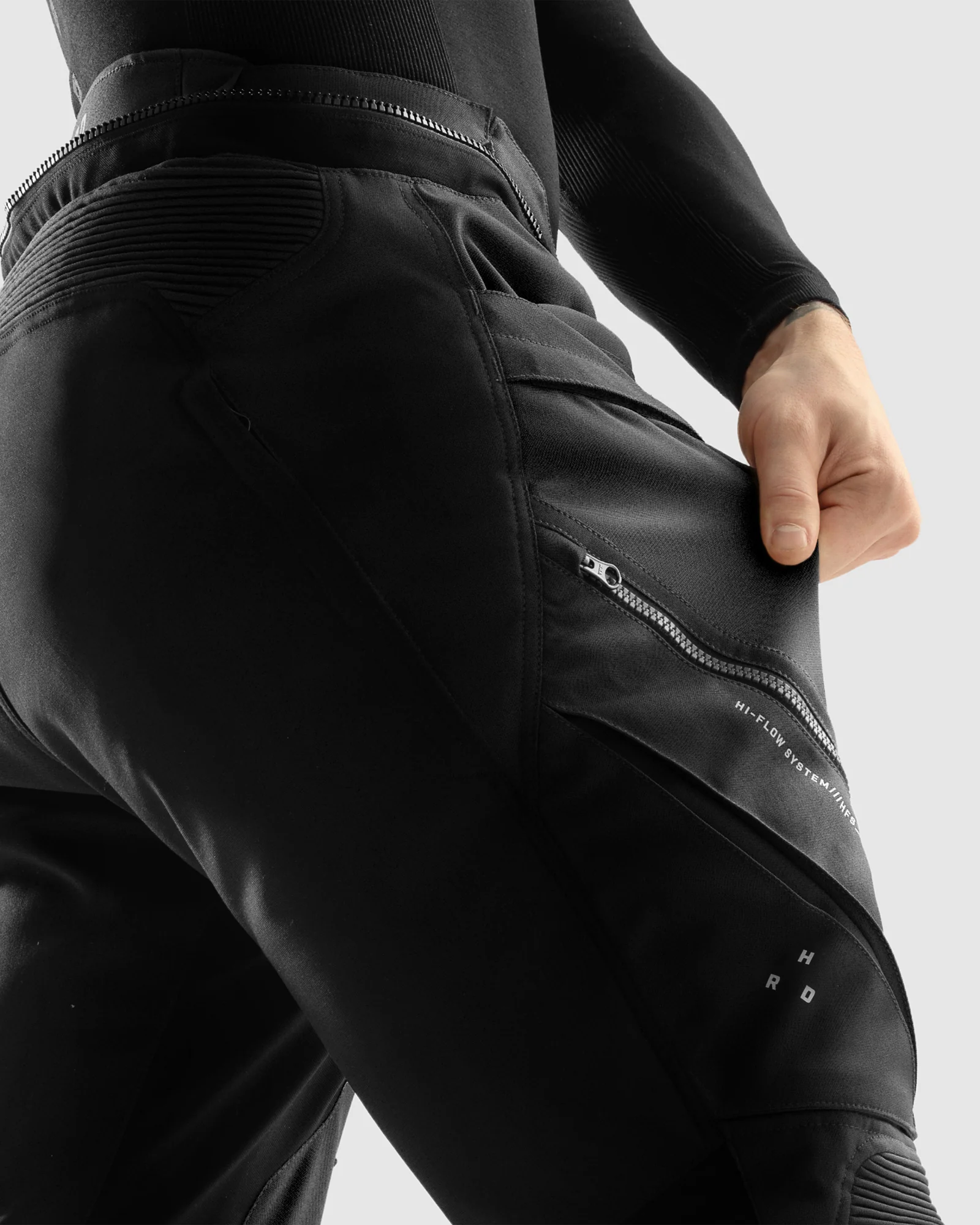 Hardy 3.0 Motorcycle Pants Black - Image 12