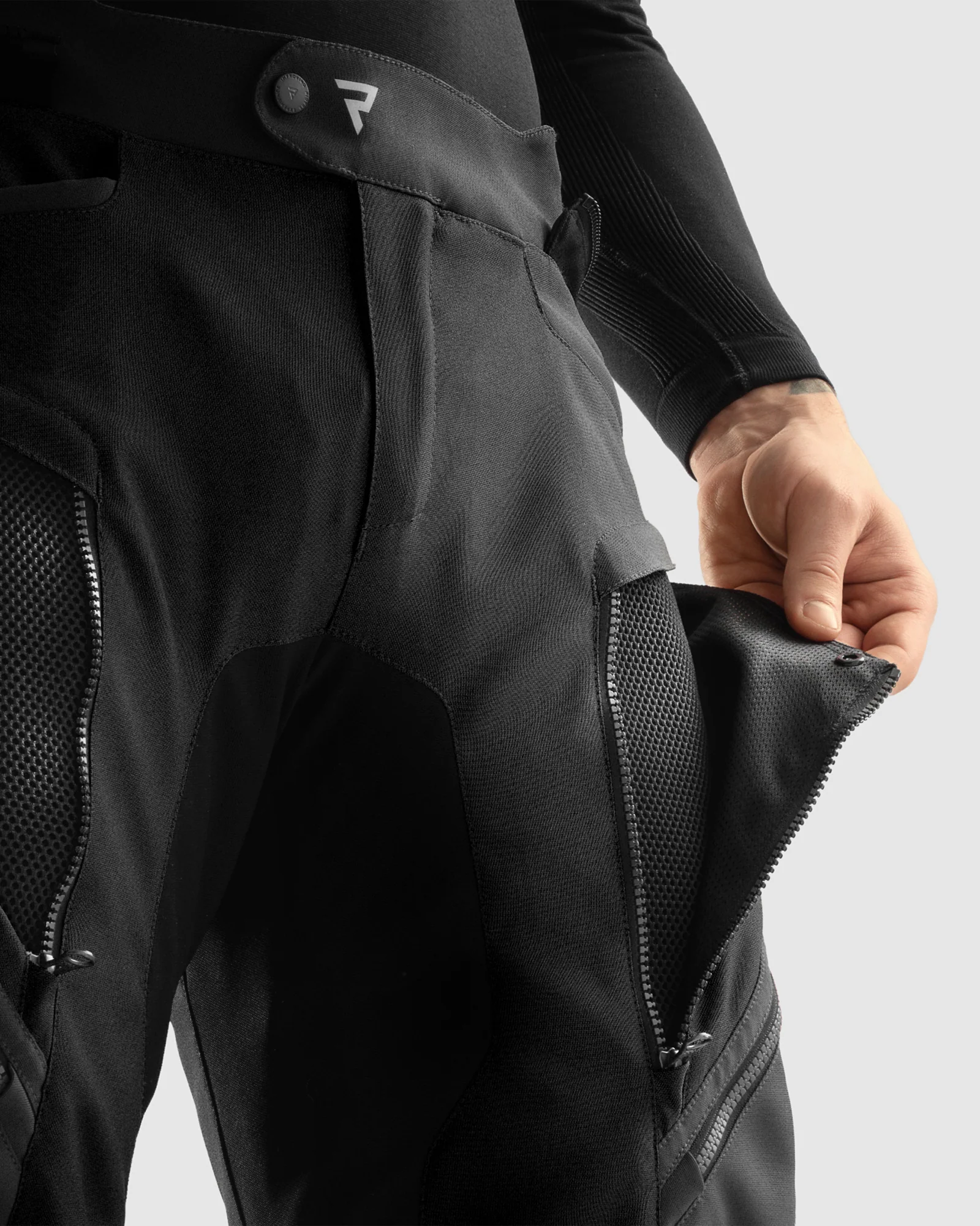 Hardy 3.0 Motorcycle Pants Black - Image 4