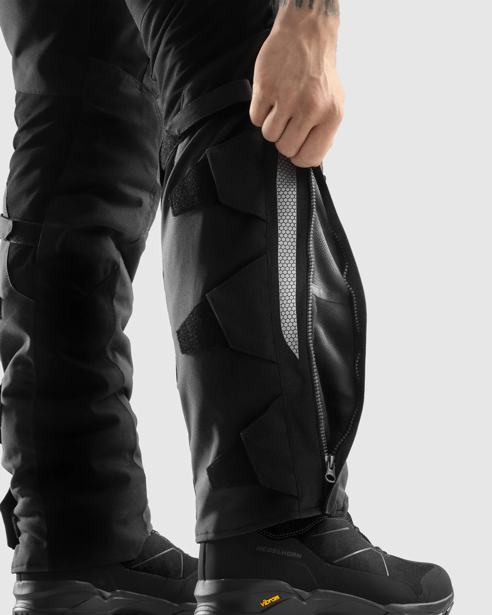 Hardy 3.0 Motorcycle Pants Black - Image 5