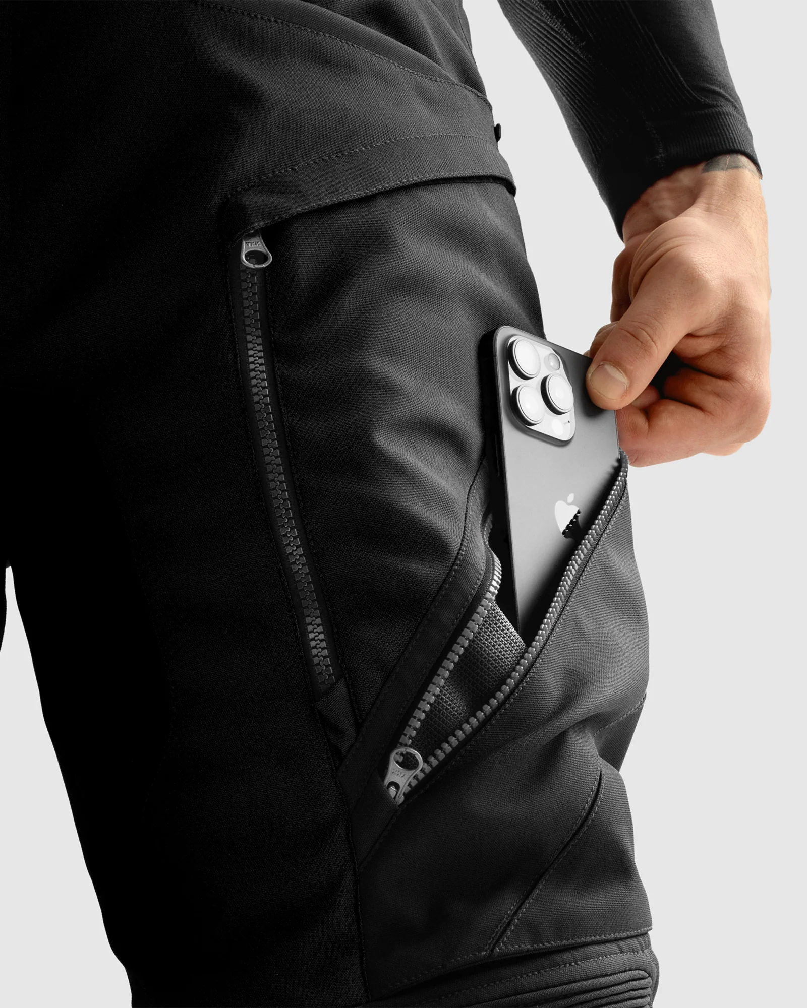 Hardy 3.0 Motorcycle Pants Black - Image 7