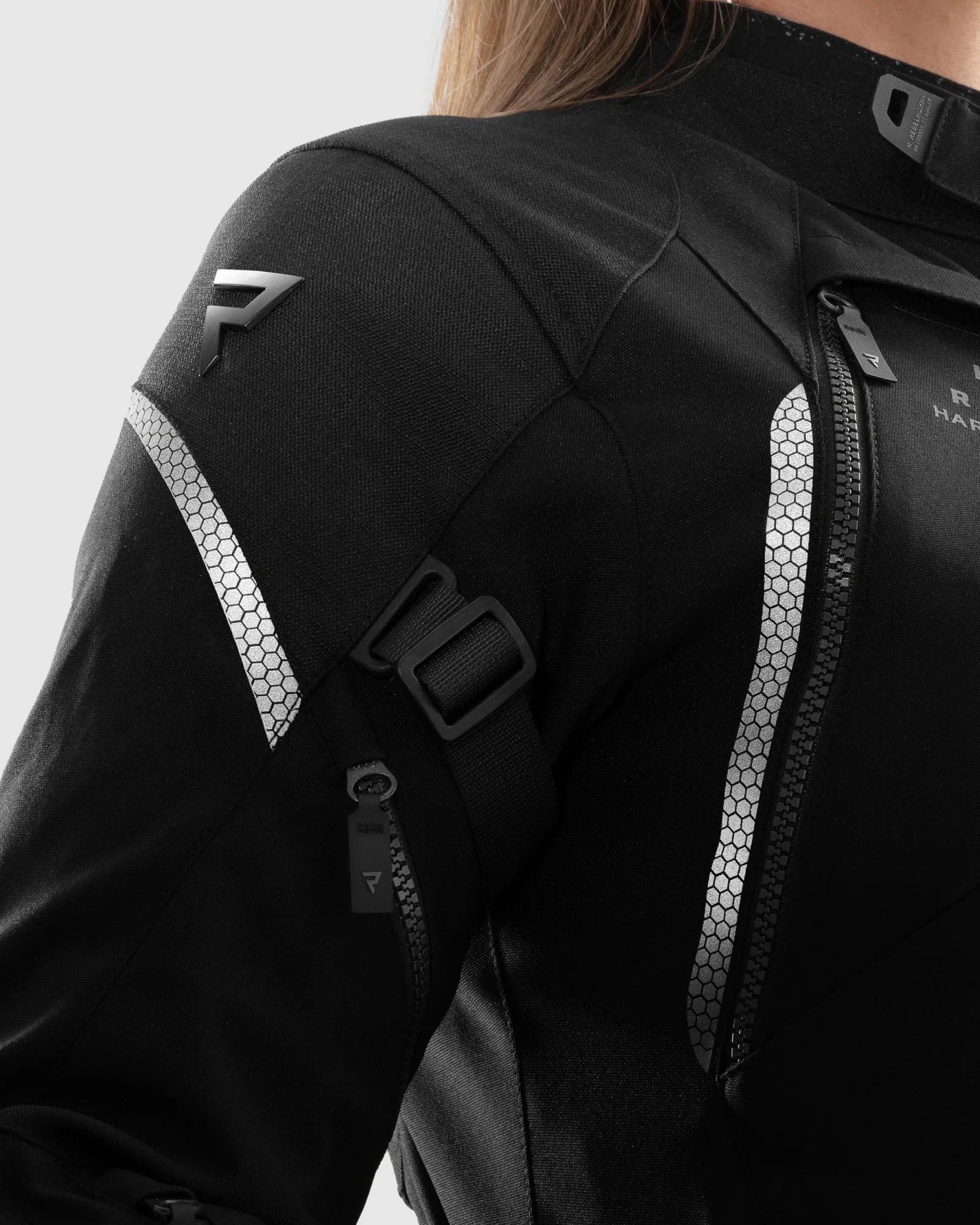 Hardy 3.0 Women's Motorcycle Jacket Black - Image 18