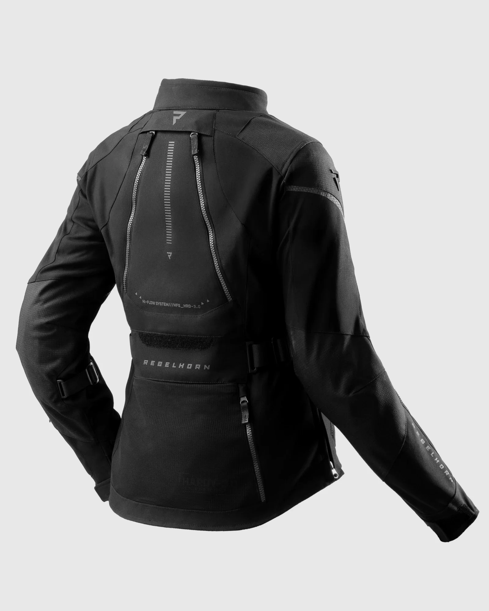 Hardy 3.0 Women's Motorcycle Jacket Black - Image 2