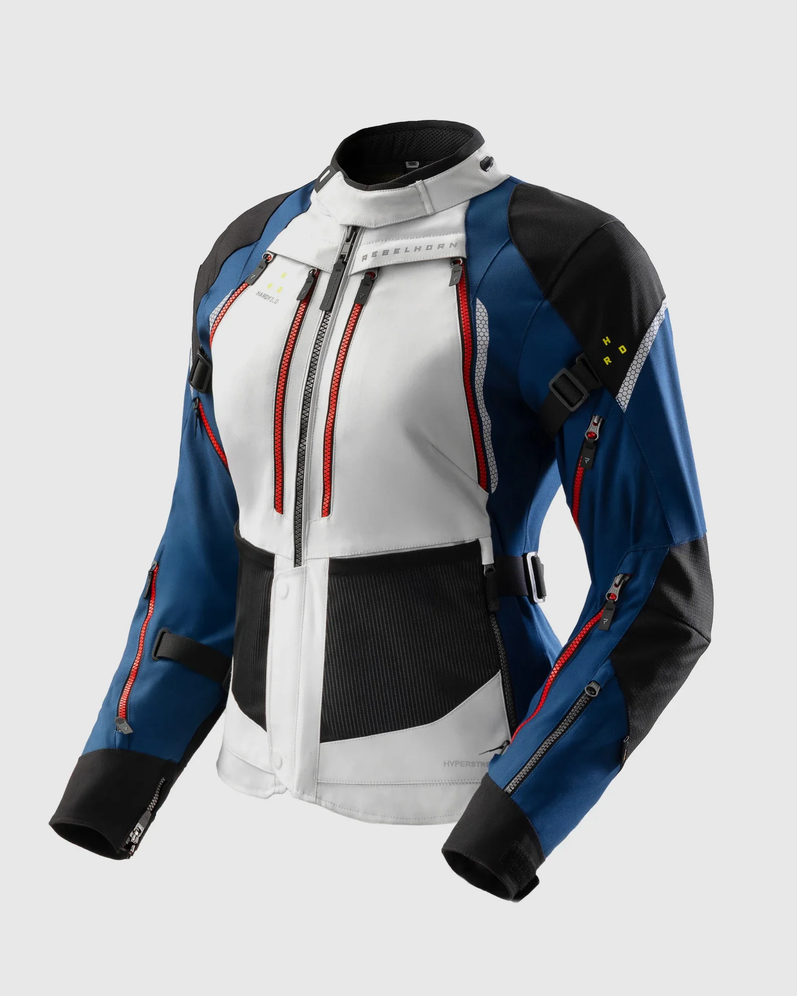 Hardy 3.0 Women's Motorcycle Jacket Blue