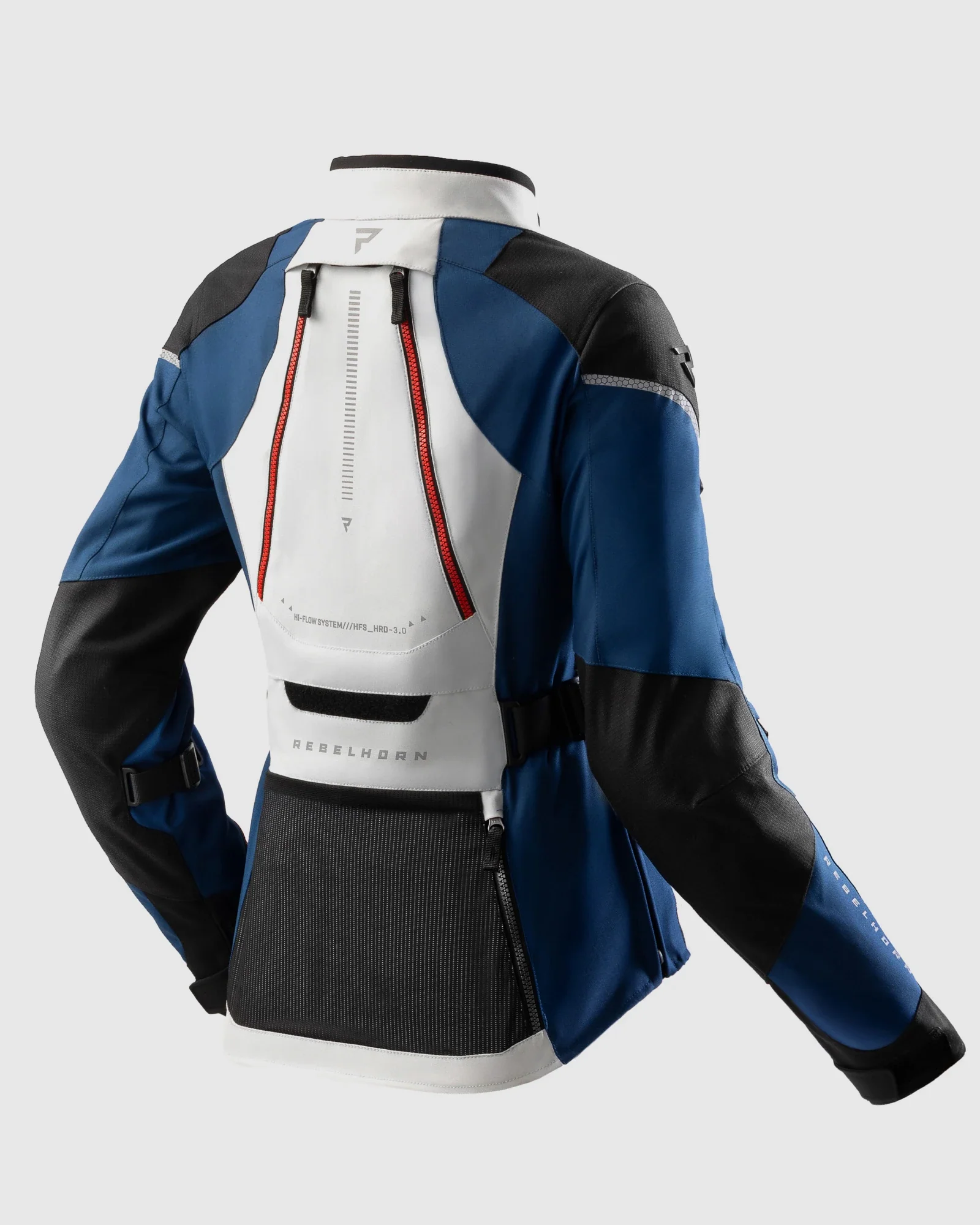 Hardy 3.0 Women's Motorcycle Jacket Blue - Image 2