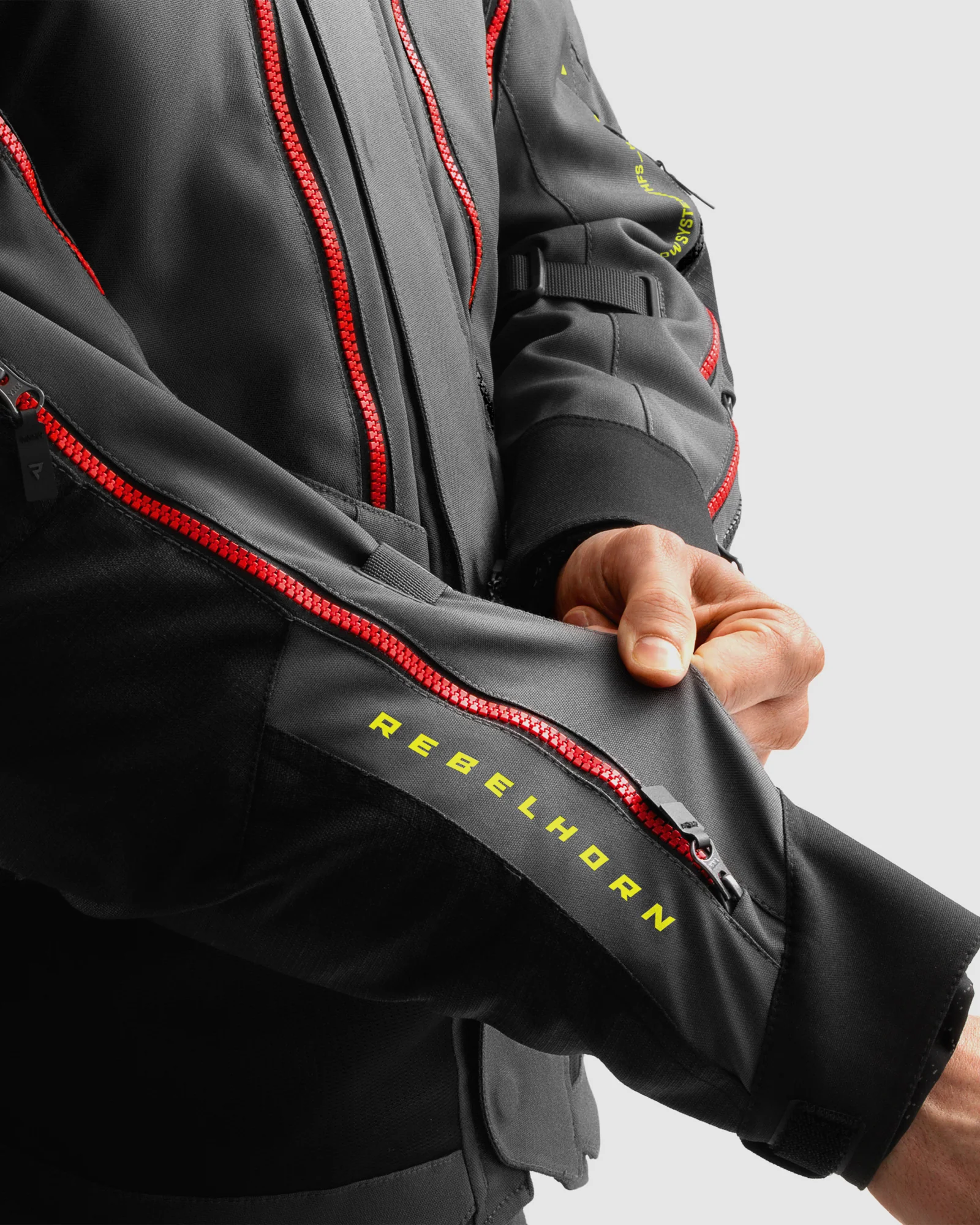 Hardy 3.0 Motorcycle Jacket Anthracite - Image 21