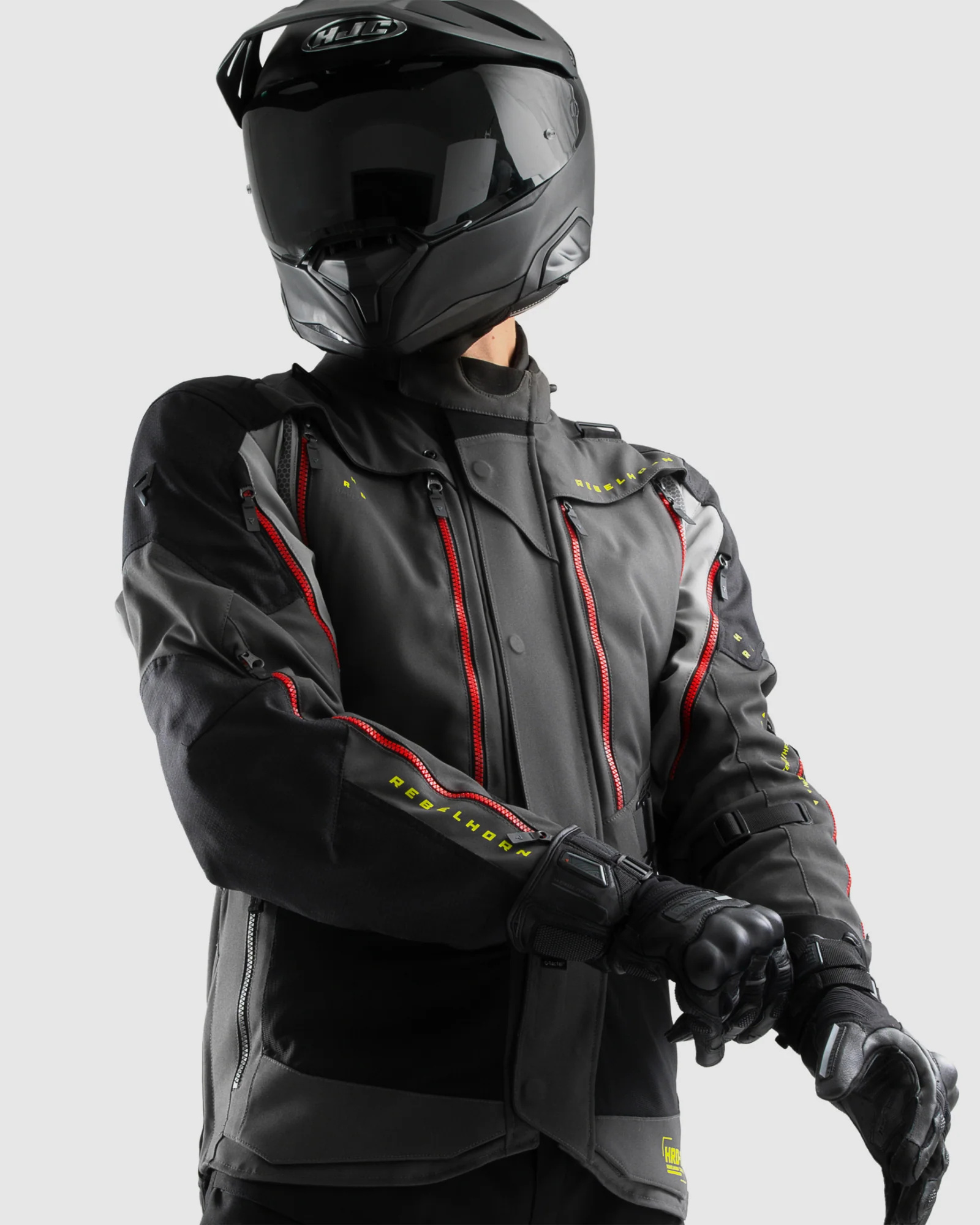 Hardy 3.0 Motorcycle Jacket Anthracite - Image 3