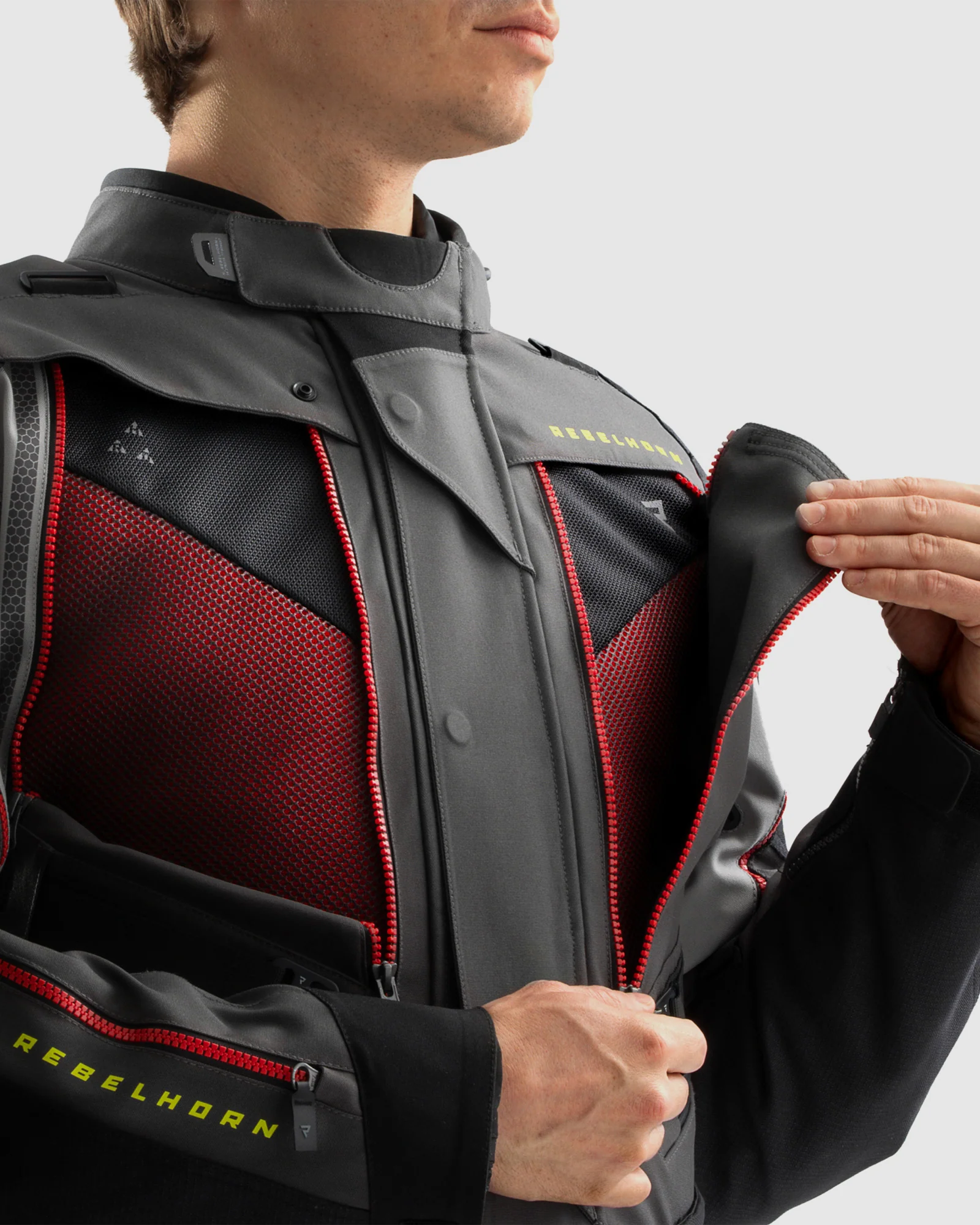 Hardy 3.0 Motorcycle Jacket Anthracite - Image 4