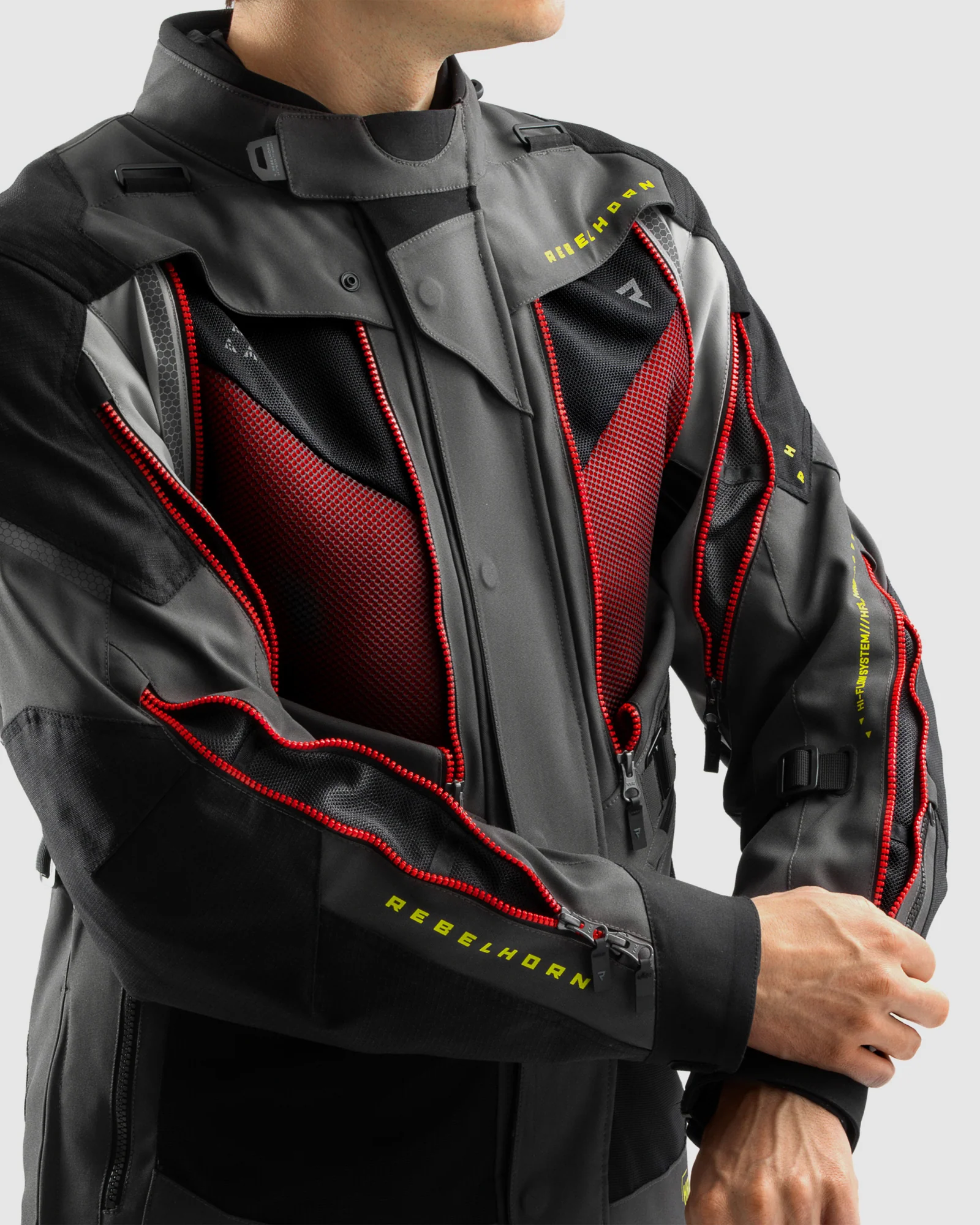 Hardy 3.0 Motorcycle Jacket Anthracite - Image 6