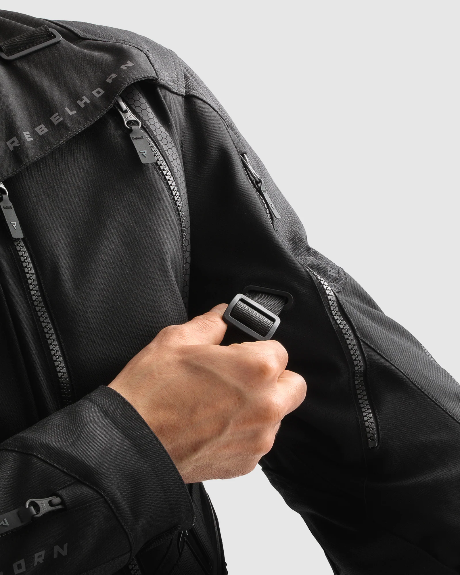 Hardy 3.0 Motorcycle Jacket Black - Image 10