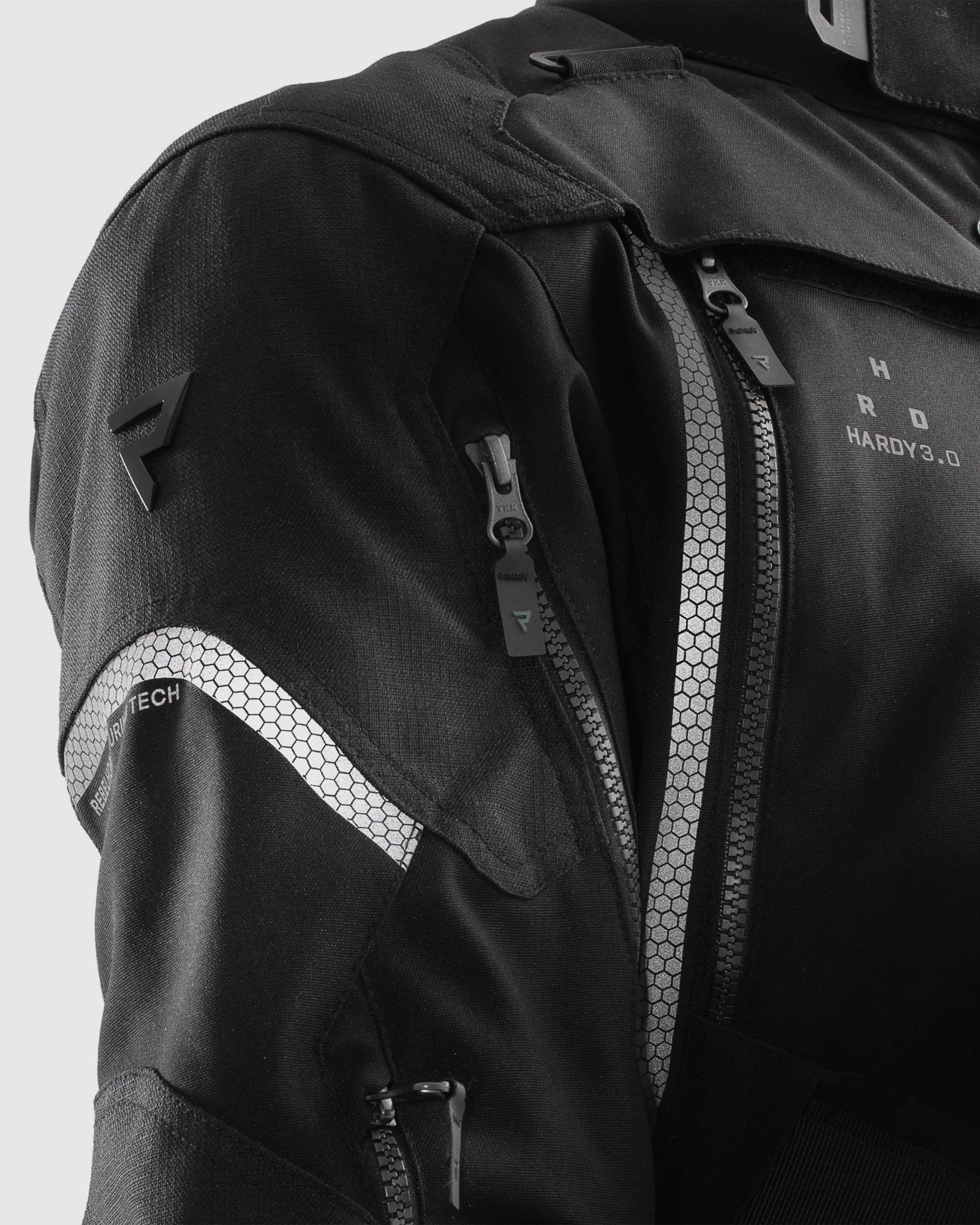 Hardy 3.0 Motorcycle Jacket Black - Image 16