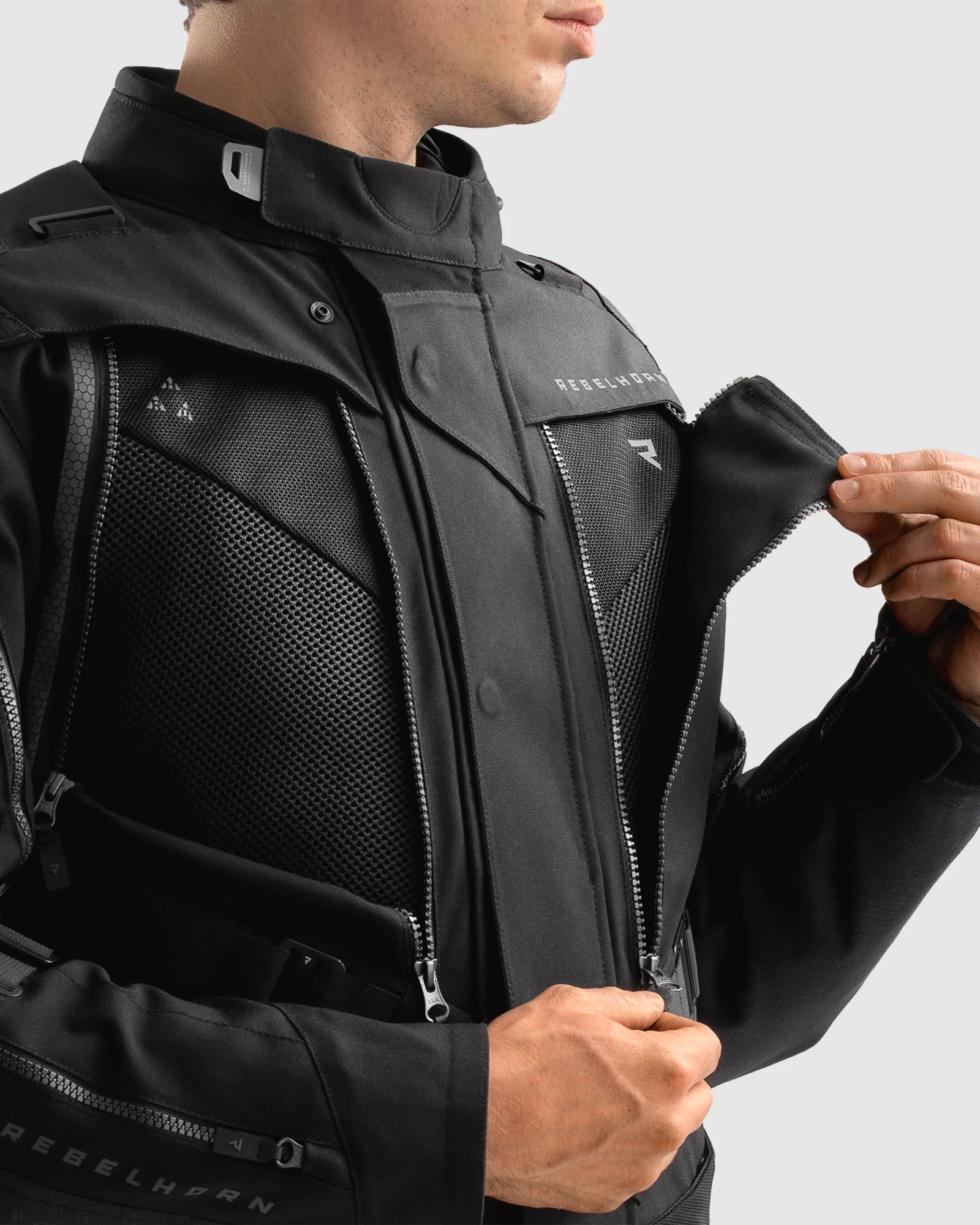 Hardy 3.0 Motorcycle Jacket Black - Image 4