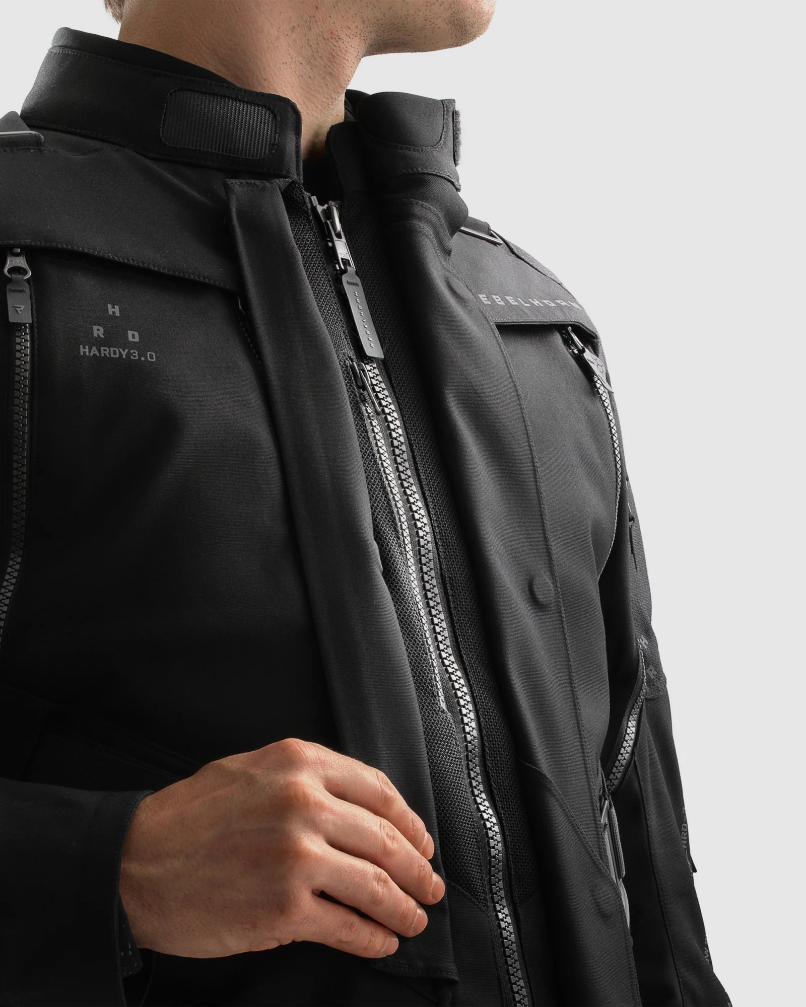 Hardy 3.0 Motorcycle Jacket Black - Image 7
