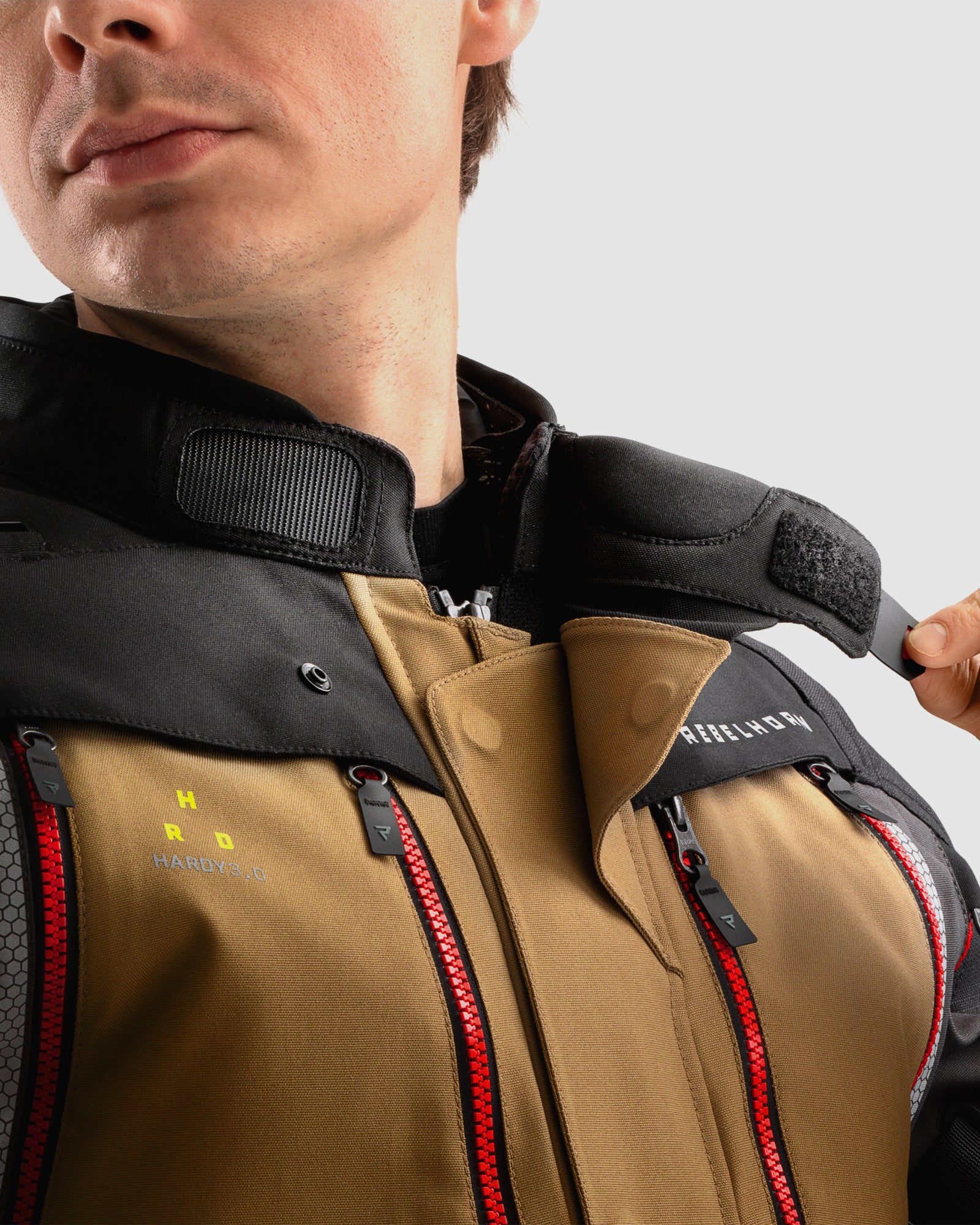 Hardy 3.0 Motorcycle Jacket Desert - Image 12