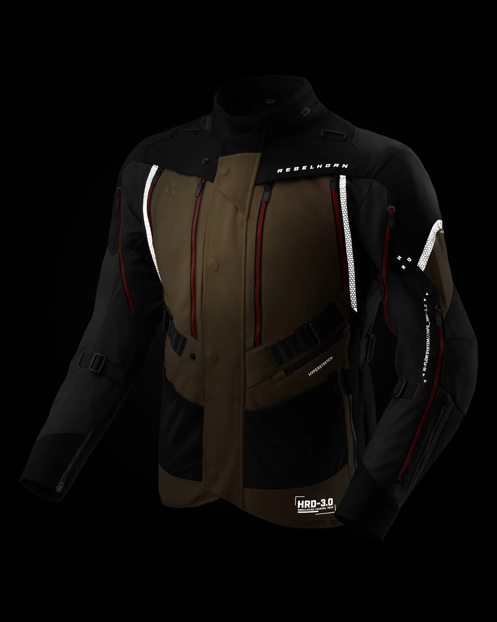 Hardy 3.0 Motorcycle Jacket Desert - Image 17