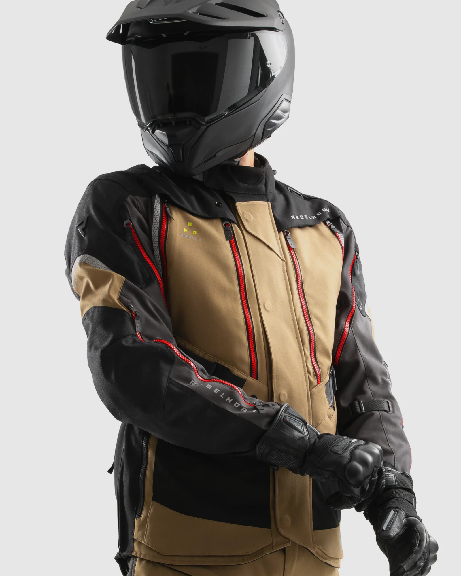 Hardy 3.0 Motorcycle Jacket Desert - Image 3
