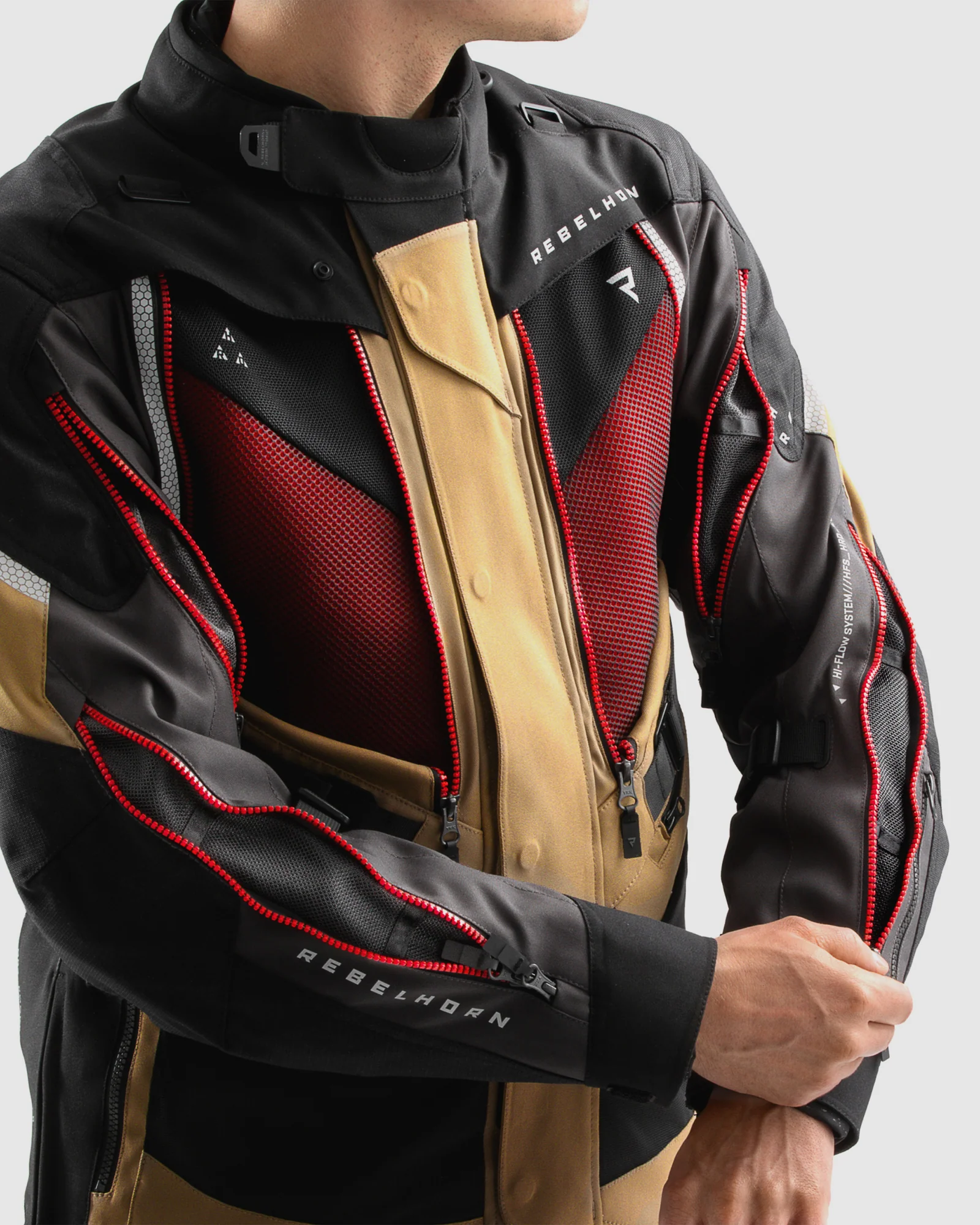 Hardy 3.0 Motorcycle Jacket Desert - Image 6