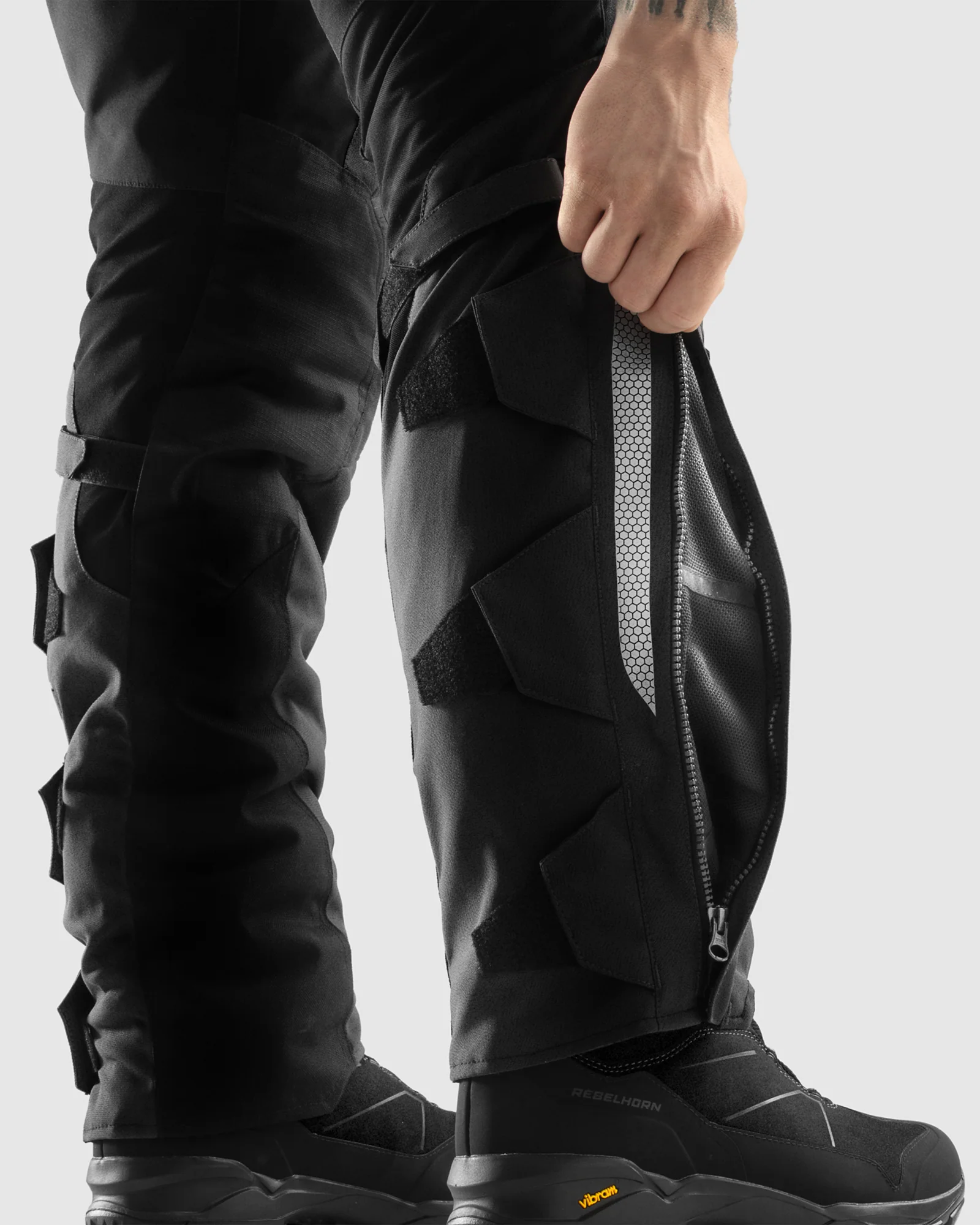 Hardy 3.0 Motorcycle Pants Grey - Image 5