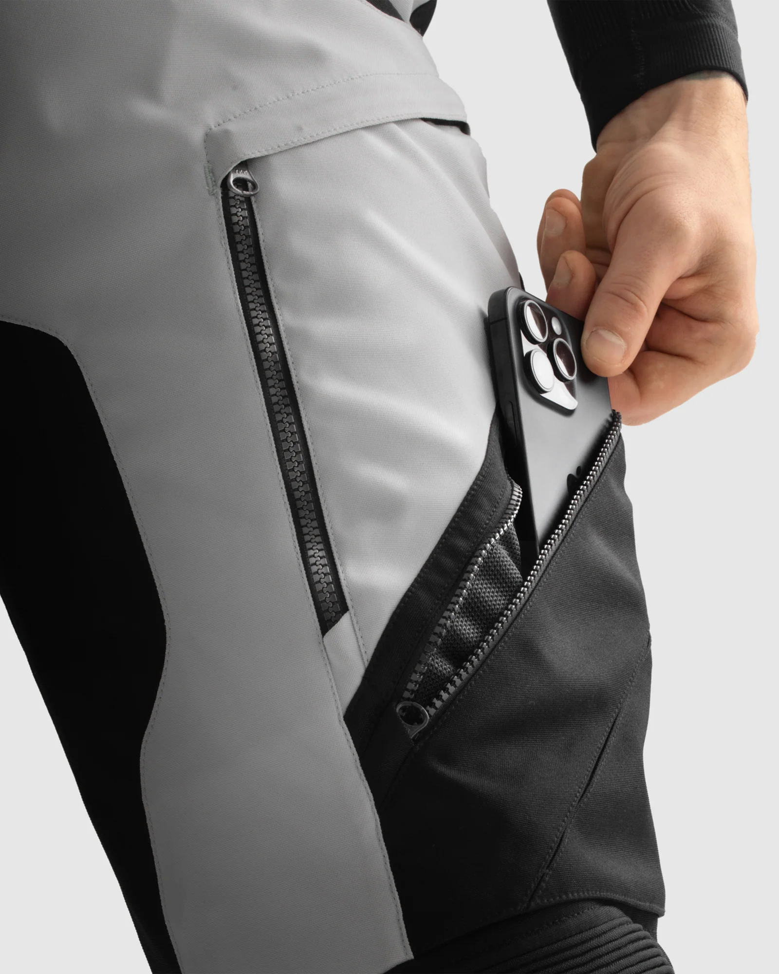 Hardy 3.0 Motorcycle Pants Grey - Image 7