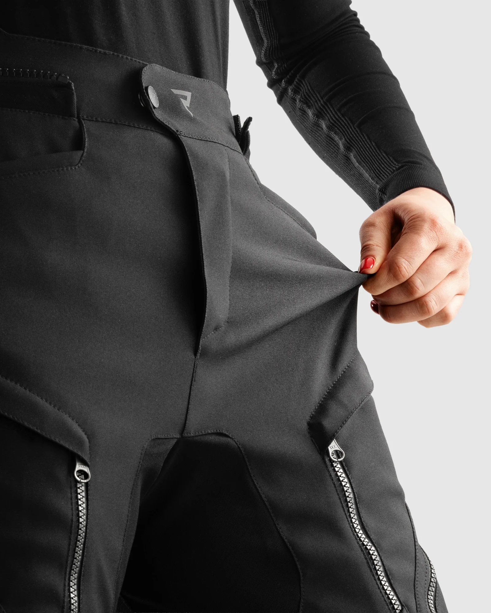Hardy 3.0 Women’s Motorcycle Pants Black - Image 11