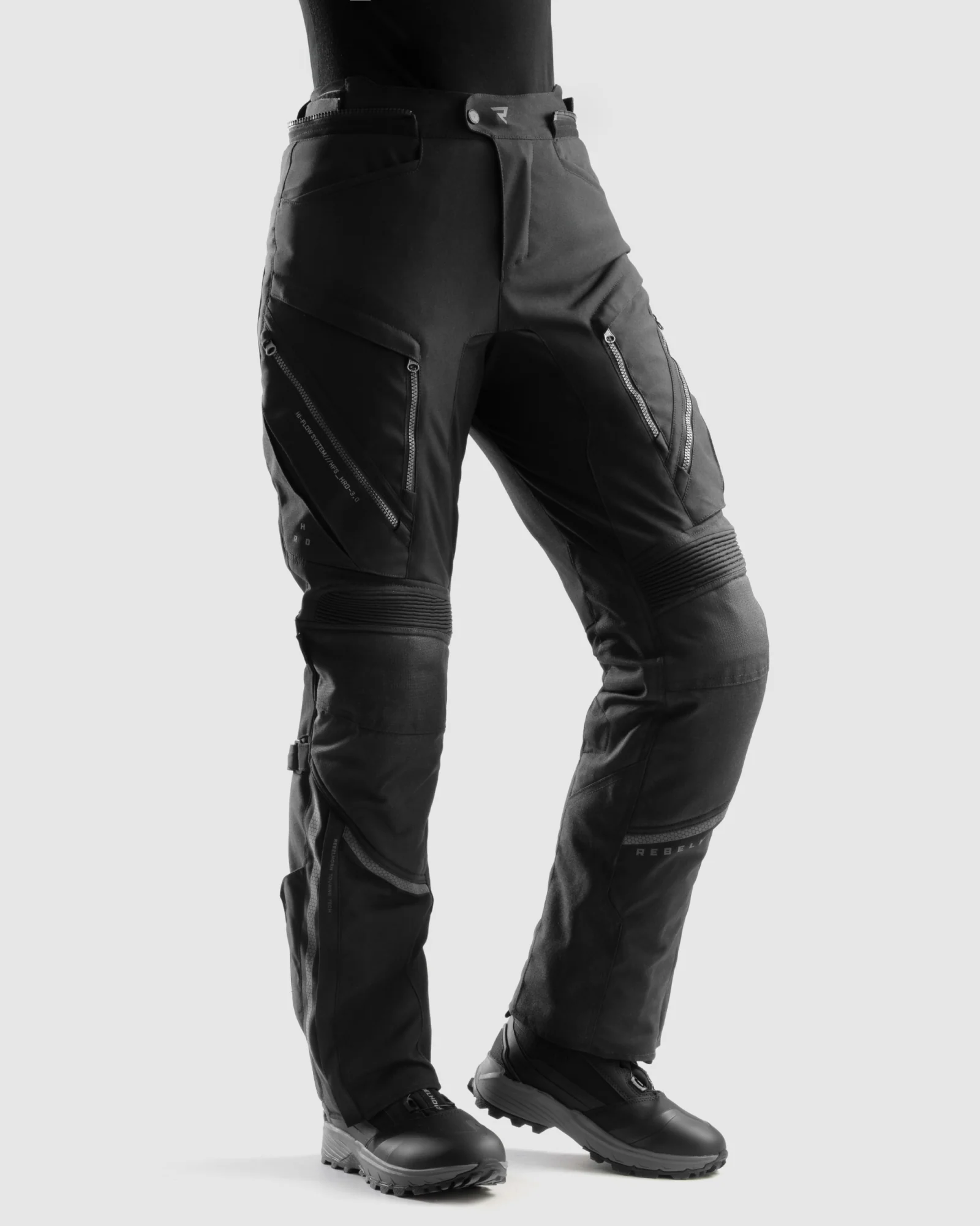 Hardy 3.0 Women’s Motorcycle Pants Black - Image 3