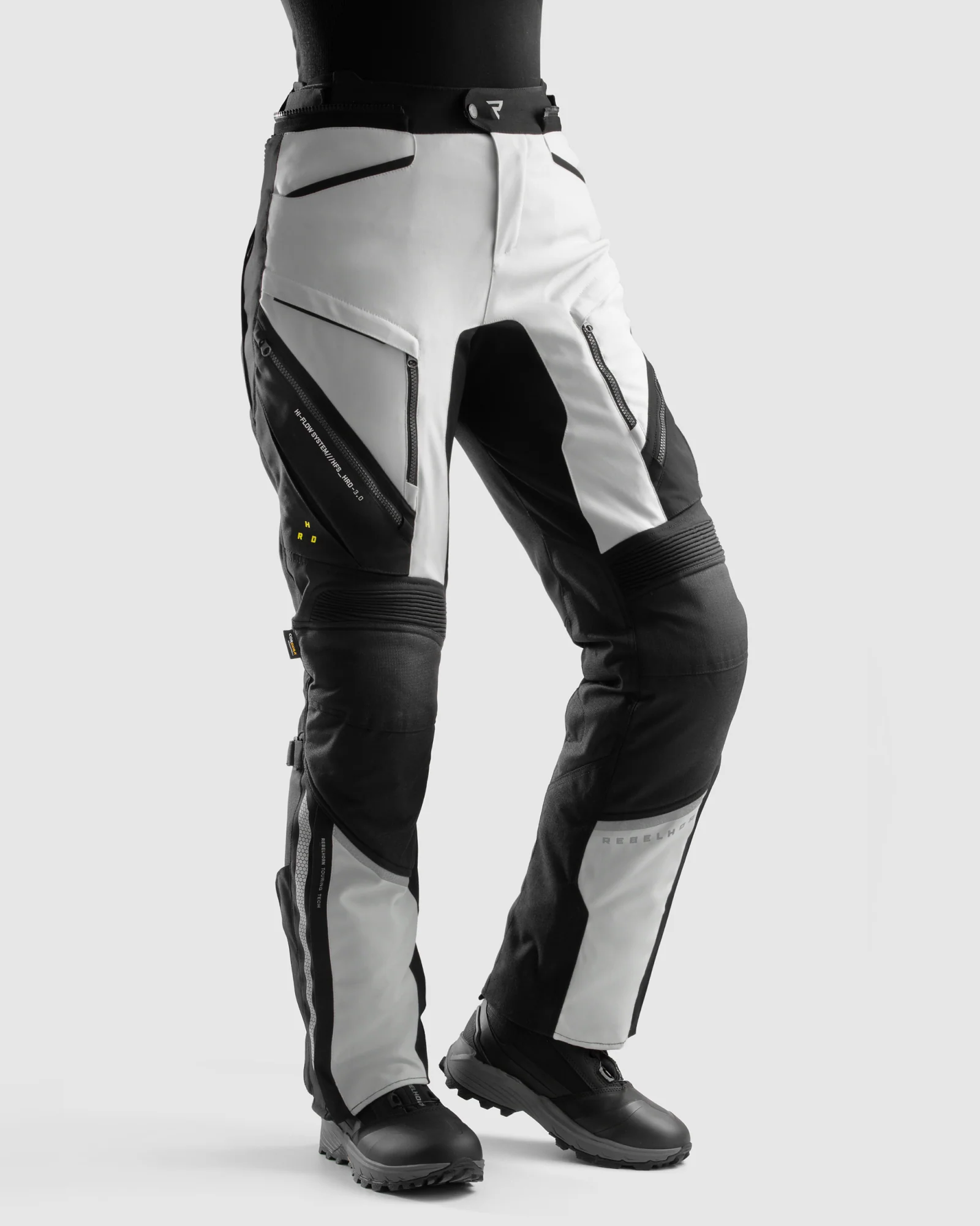 Hardy 3.0 Women’s Motorcycle Pants Grey - Image 3