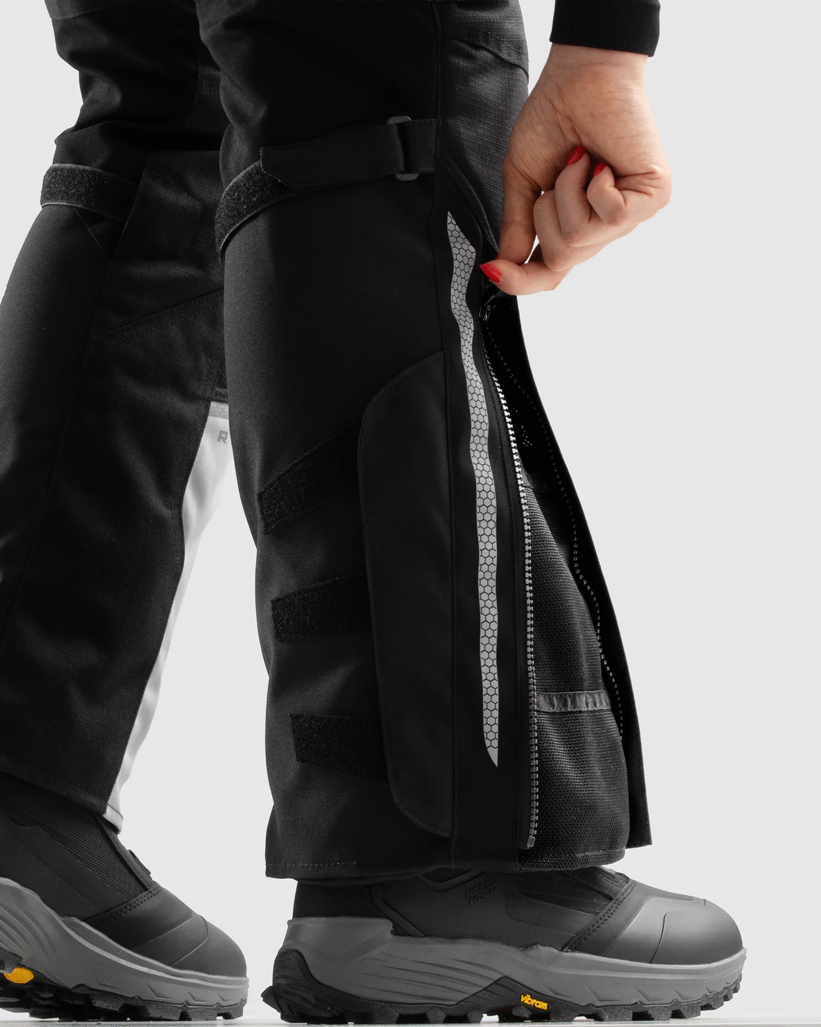 Hardy 3.0 Women’s Motorcycle Pants Grey - Image 5