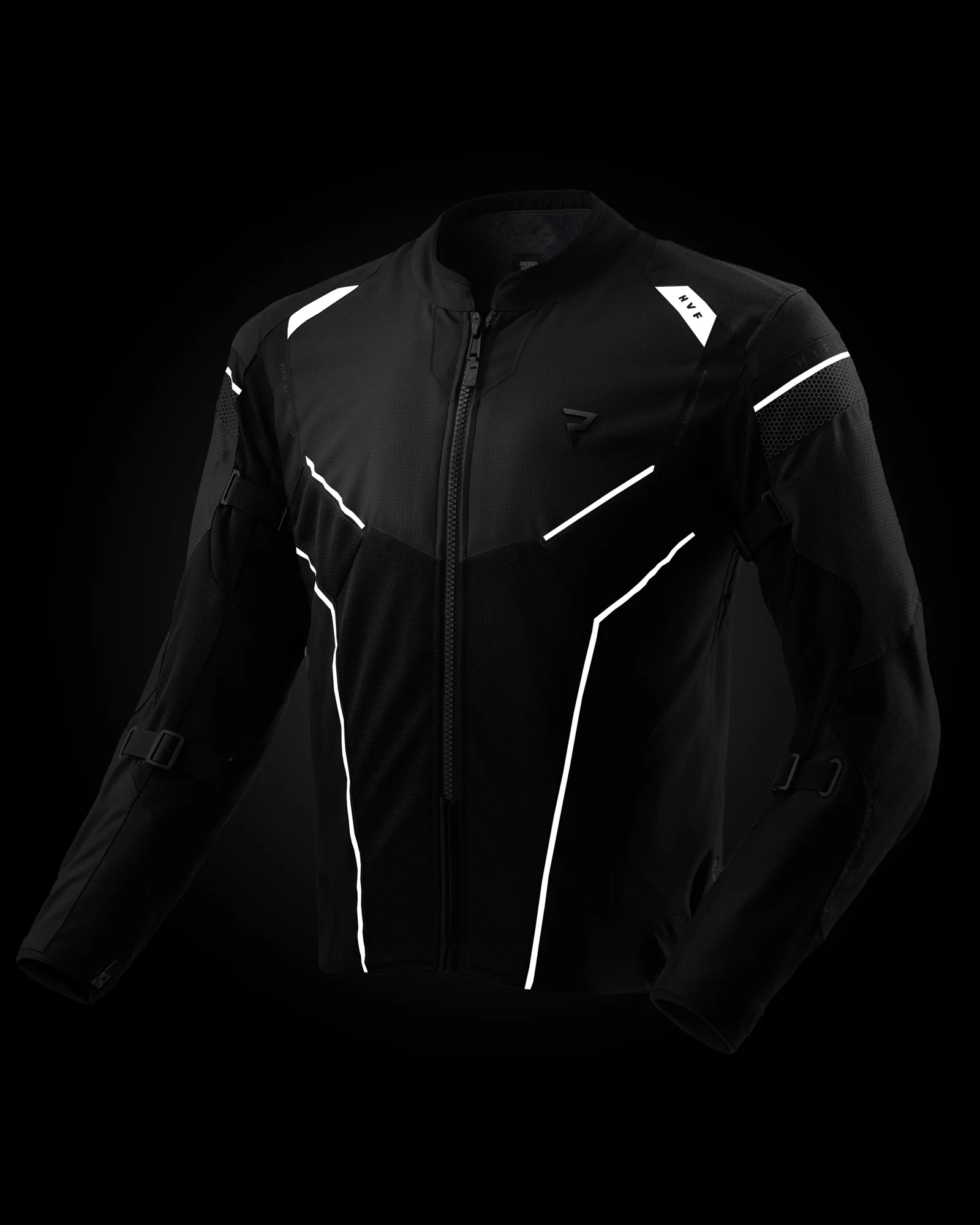 Hiflow V Motorcycle Jacket Black - Image 19