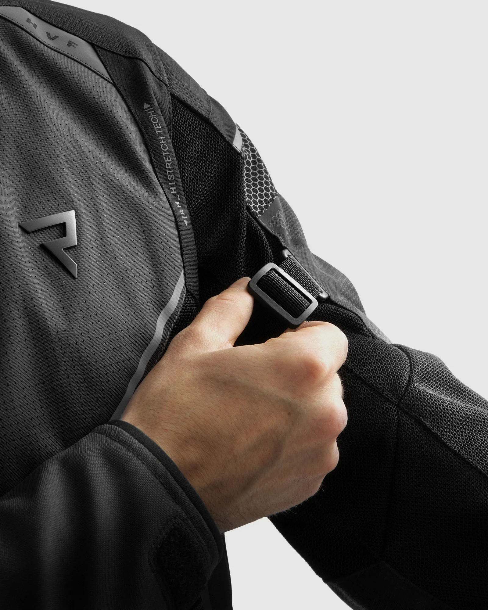 Hiflow V Motorcycle Jacket Black - Image 6
