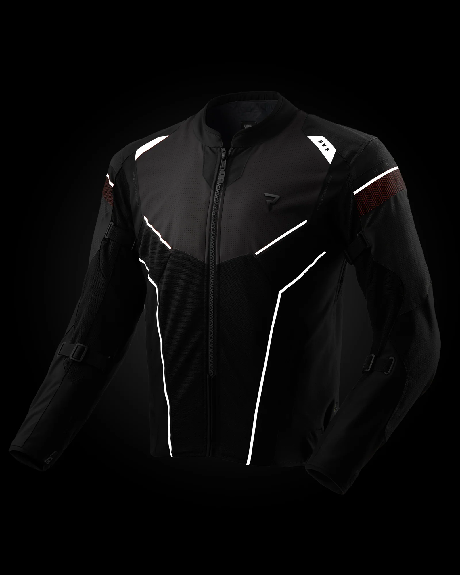 Hiflow V Motorcycle Jacket Dark Grey - Image 18