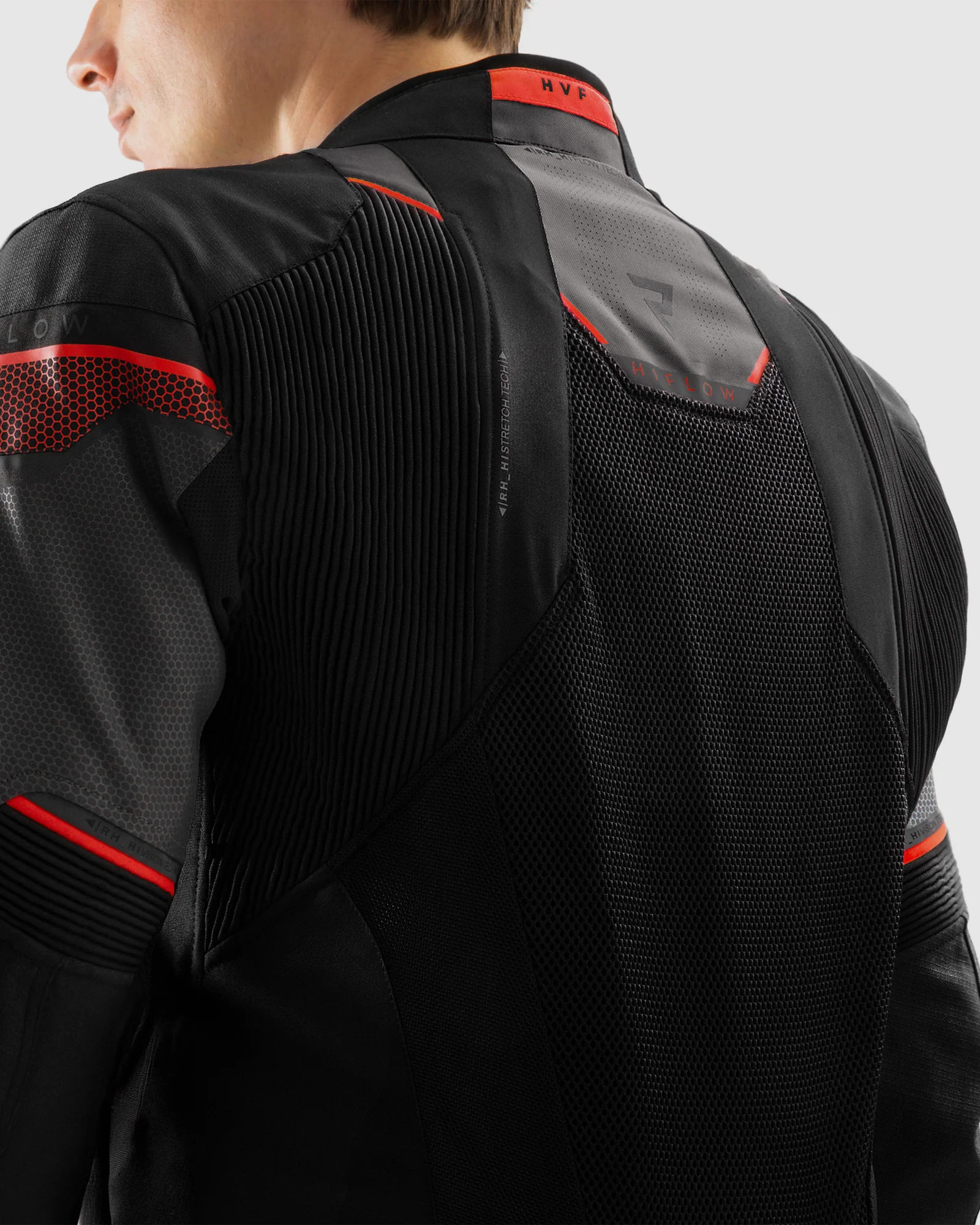 Hiflow V Motorcycle Jacket Dark Grey - Image 5